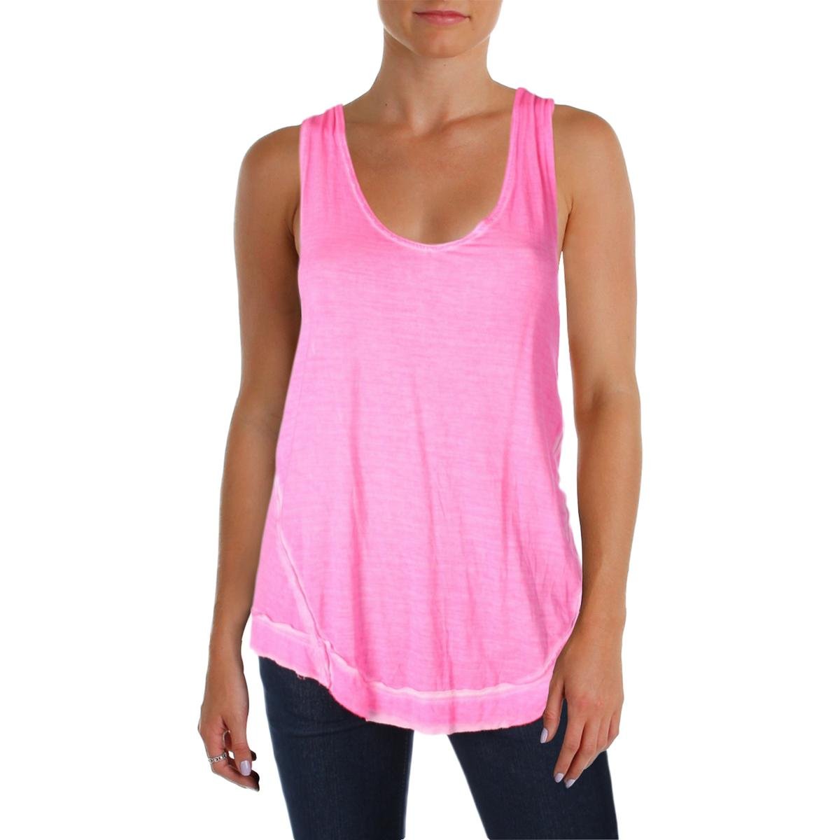 New Free People Women's Nectarine Tank Cotton Black