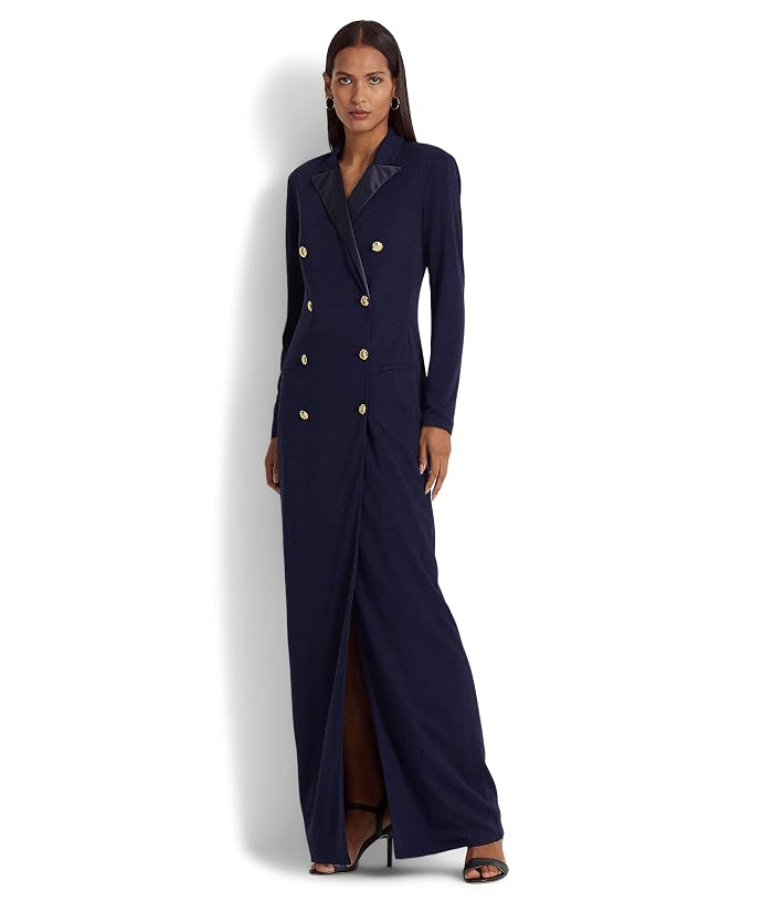 Lauren Ralph Lauren Women s Stretch Jersey Tuxedo Gown