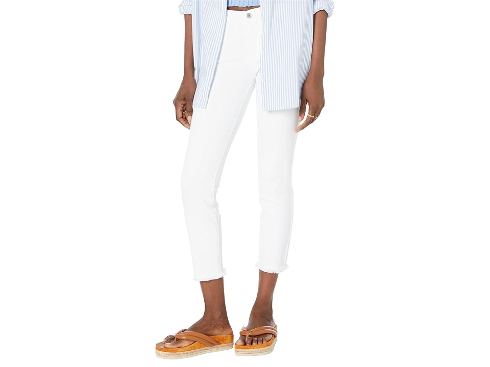 Kimmie Cropped Straight in Clean White Clean White 25