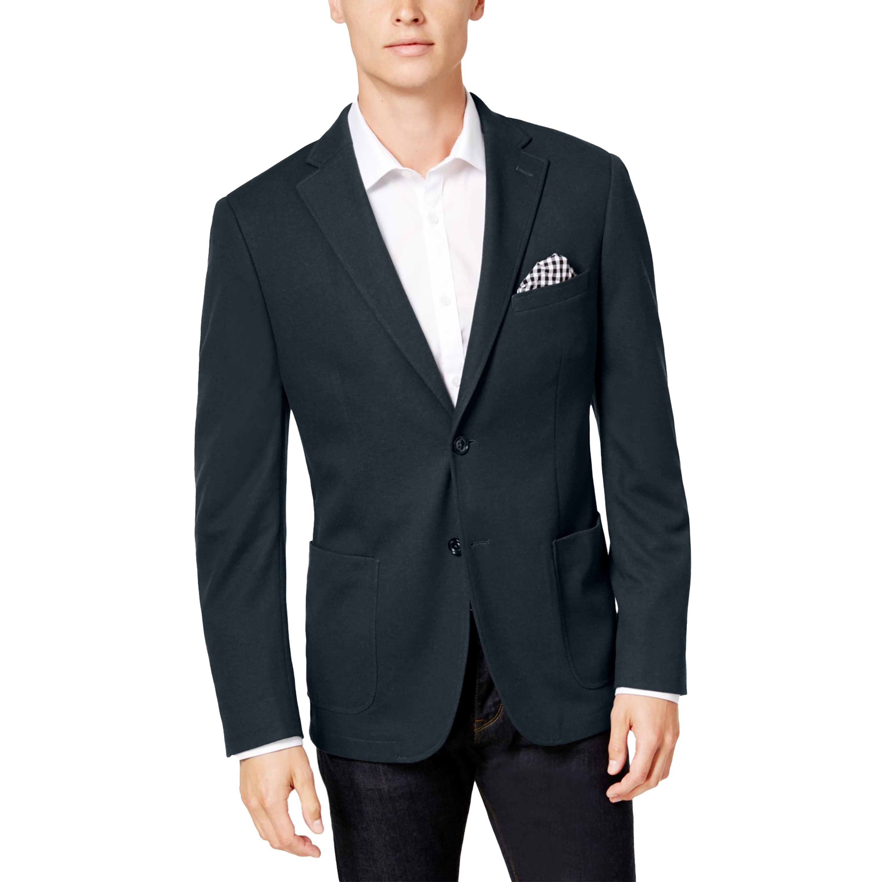 Men's Slim-Fit Knit Sport Coat