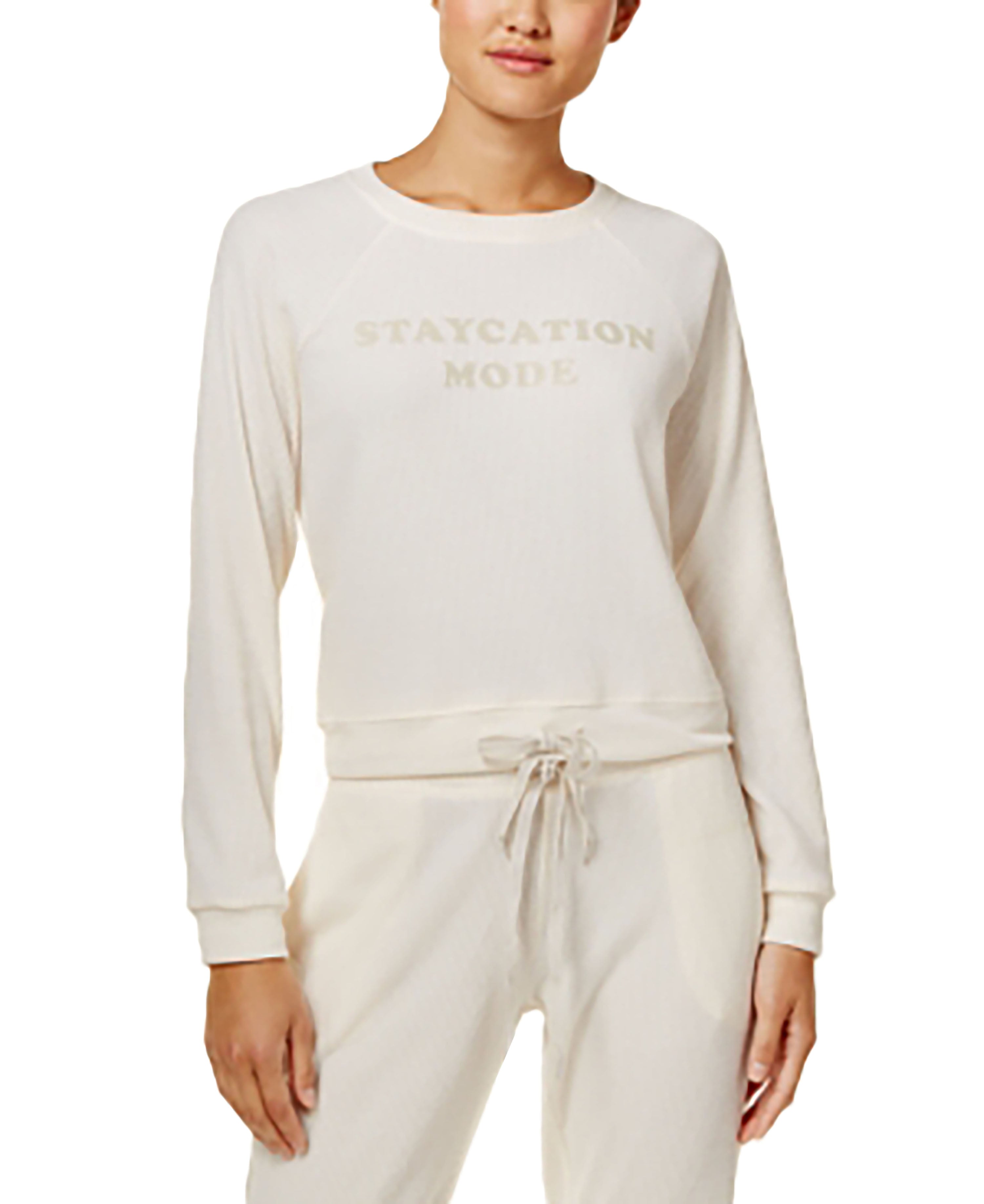Energie Juniors' Graphic Sweatshirt Oatmeal Pale Pink M