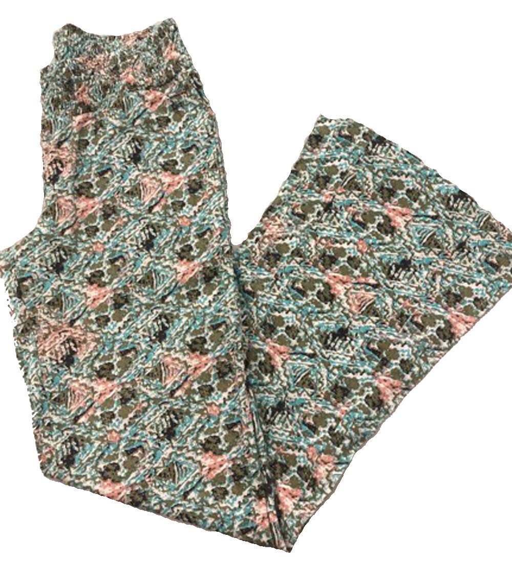Roxy Womens Printed Pull On Casual Pants