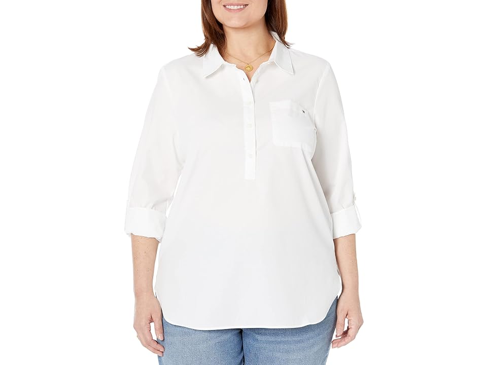 Women's Cotton Easy Care Popover Shirt