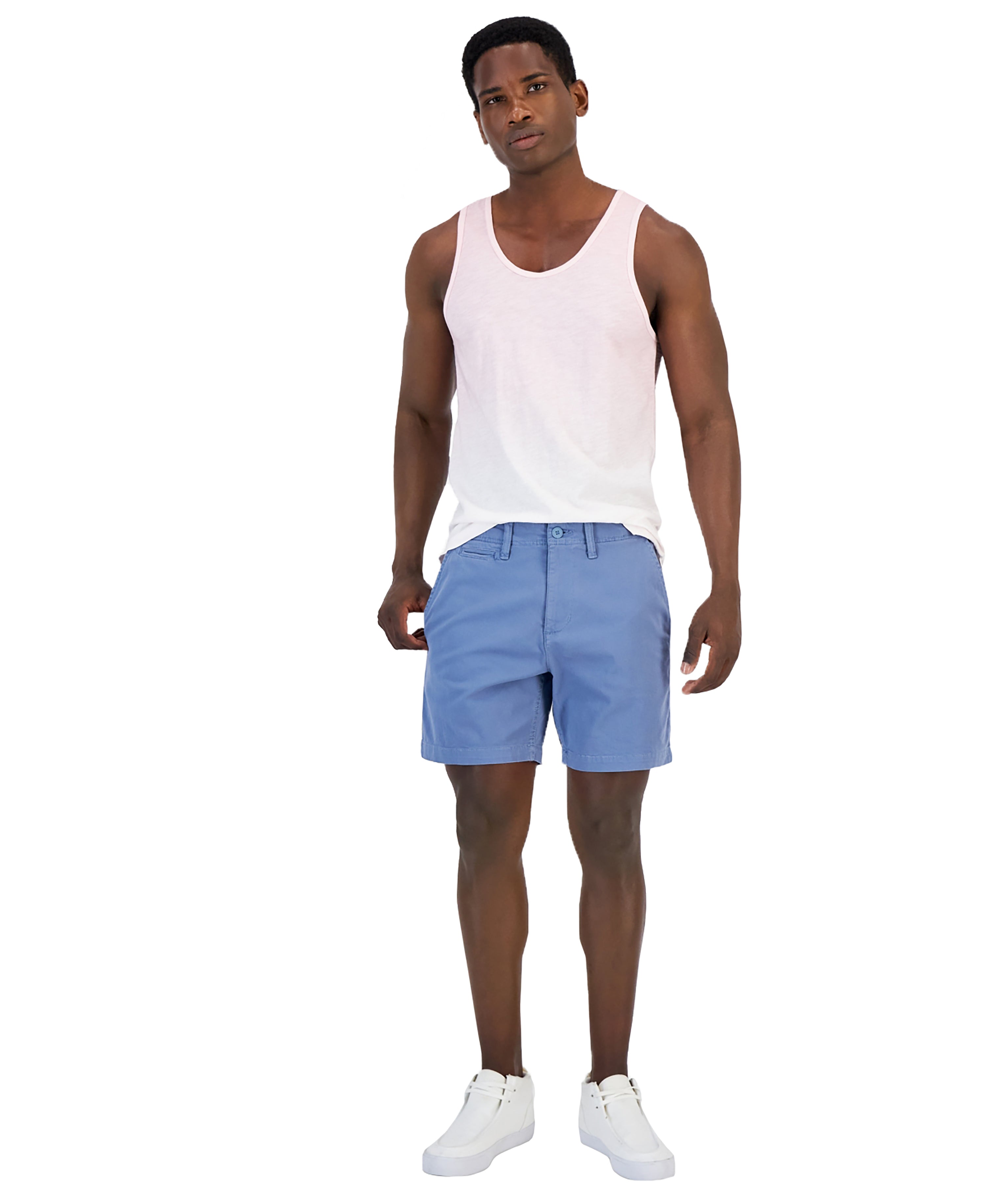 Men's Colin Flat Front 7" Chino Shorts