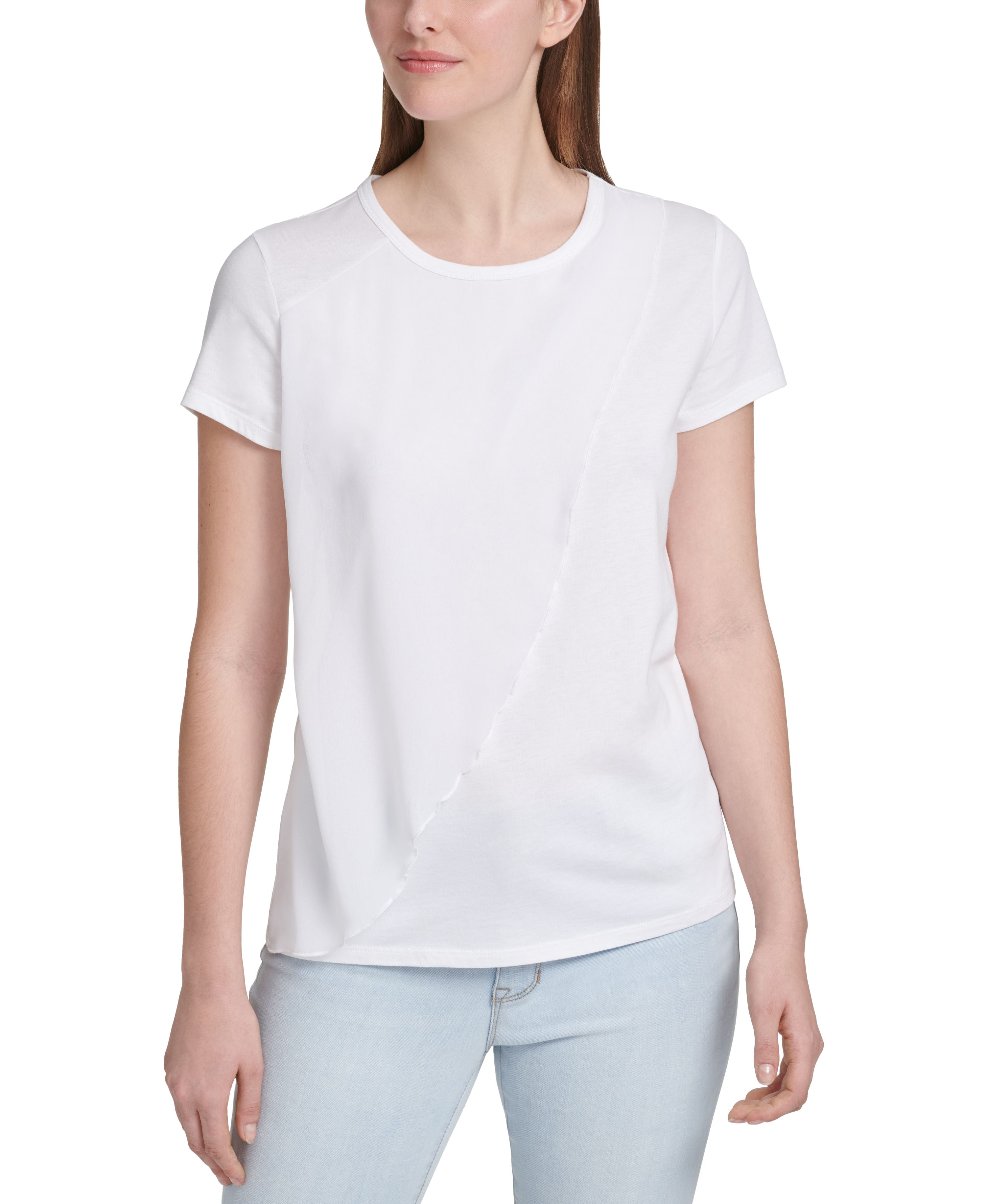 DKNY Ruffled Top