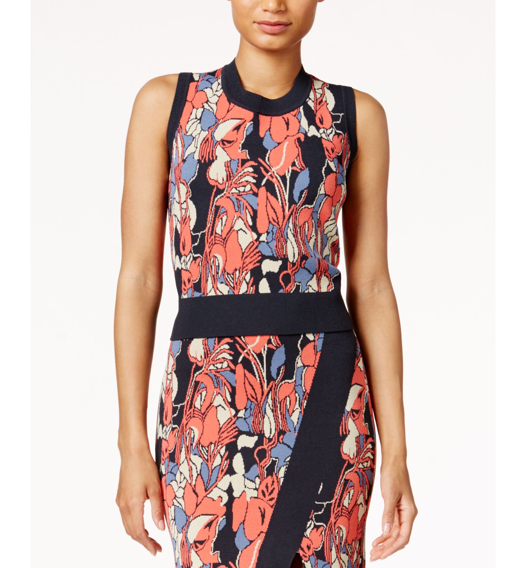 Rachel Rachel Roy Printed Crop Top