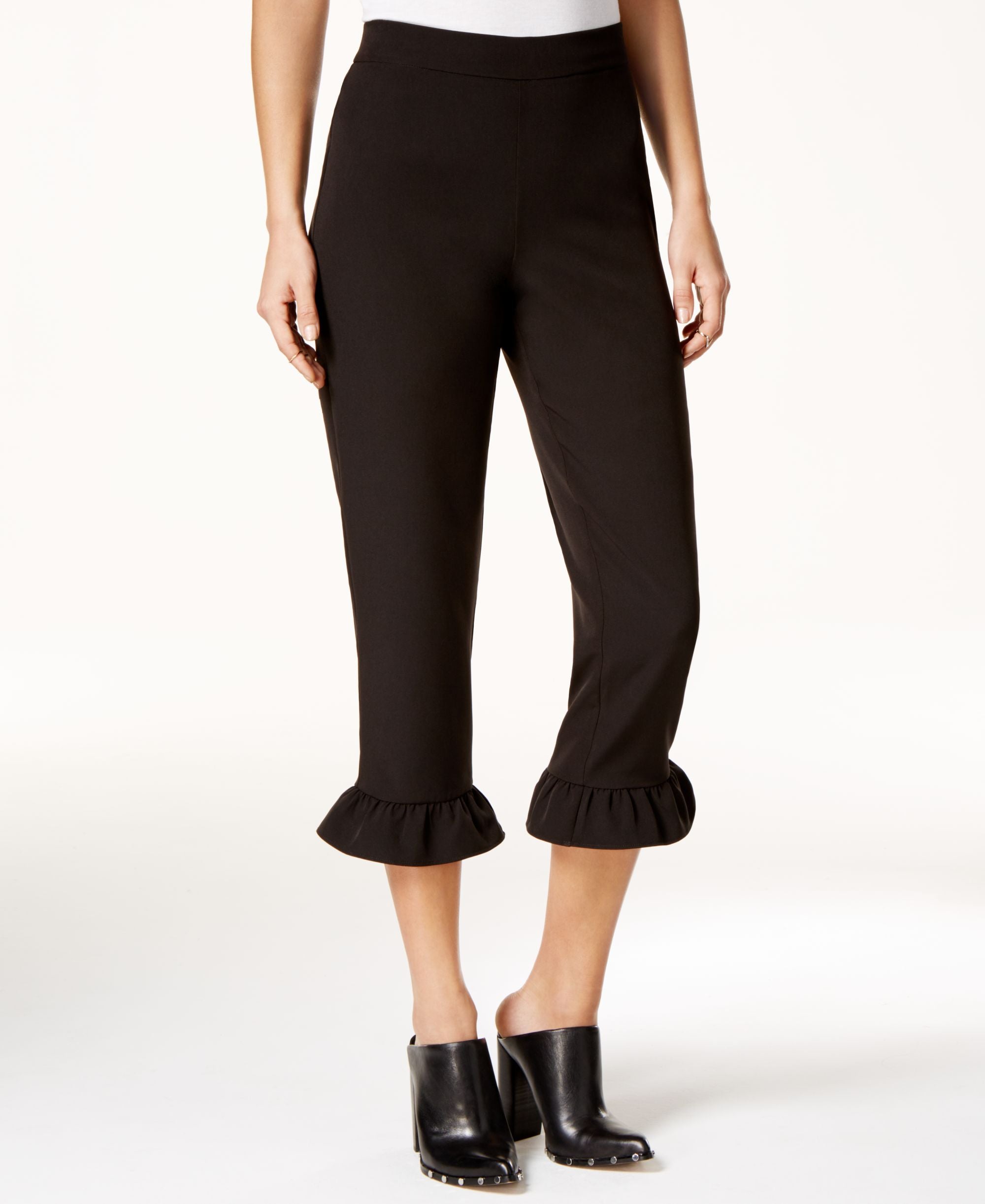 Shift Juniors Ruffled Cropped Pants