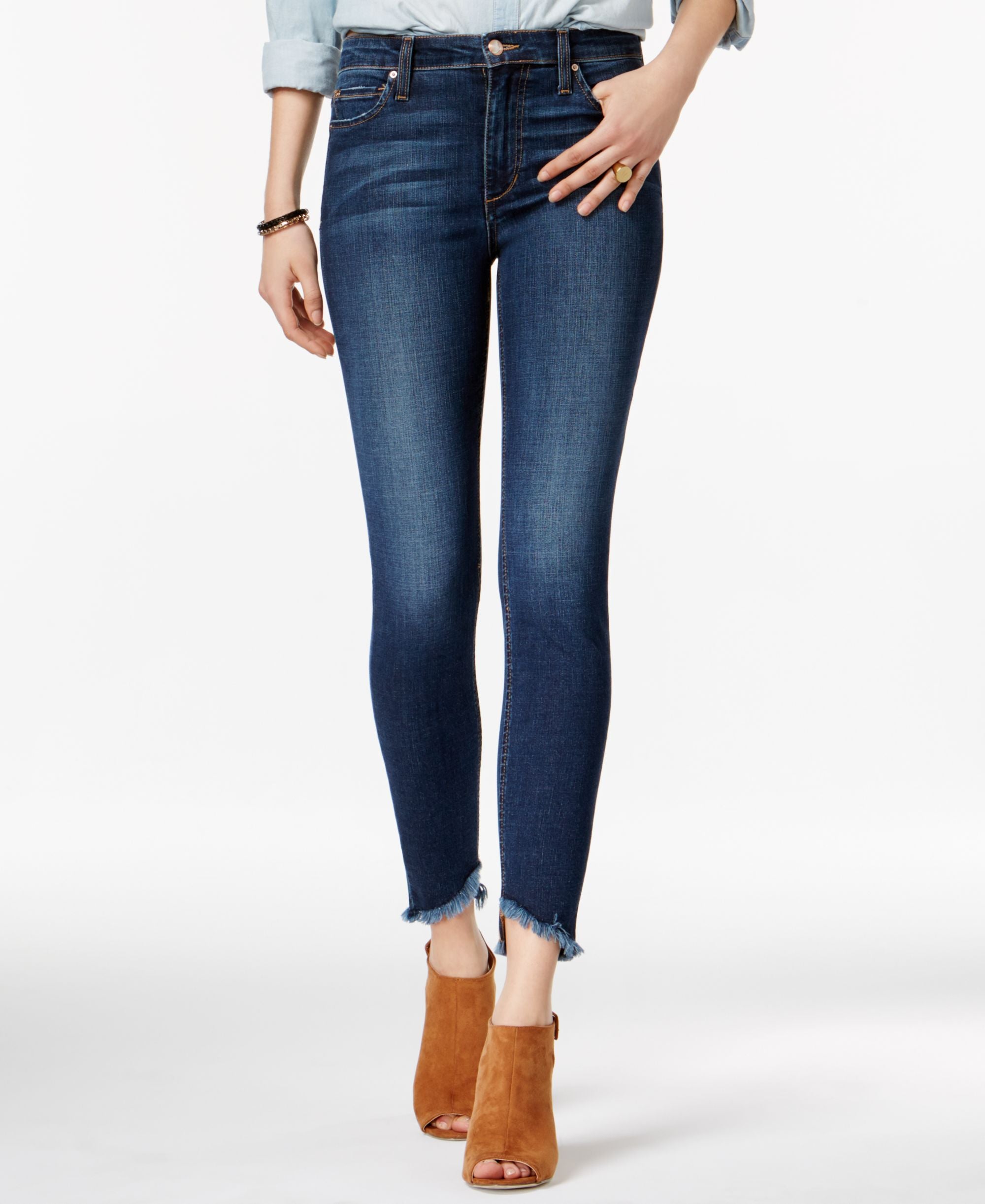 Joes Charlie Cropped Cotton Skinny Jeans