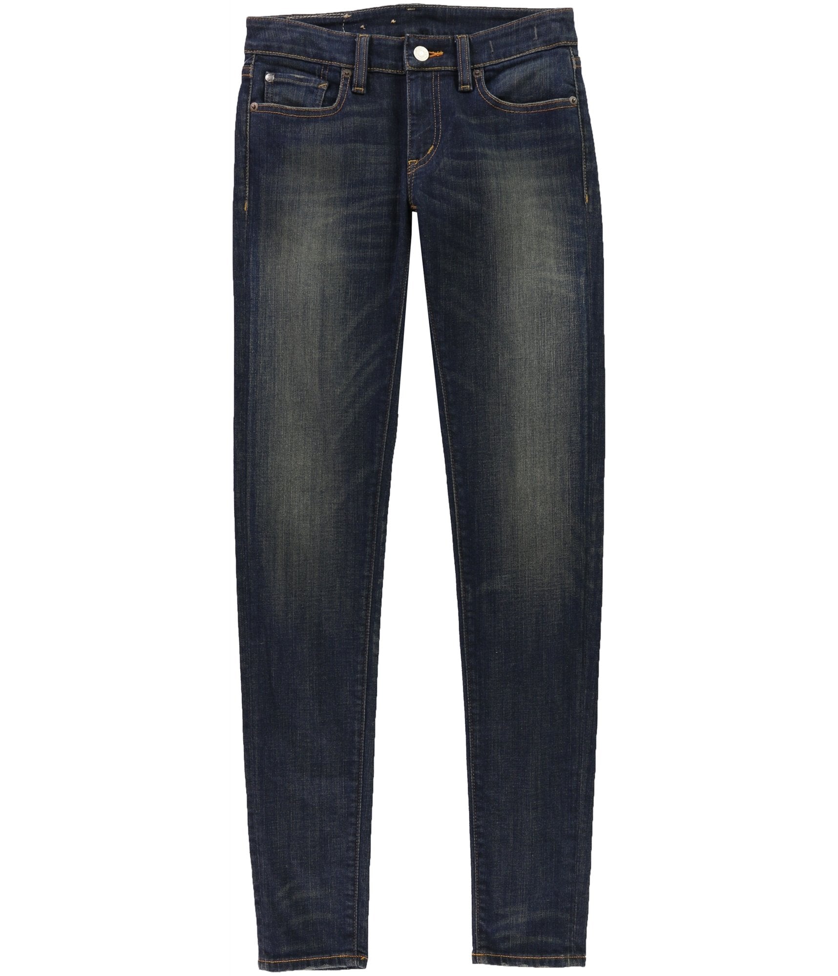Ralph Lauren Womens Faded Skinny Fit Jeans