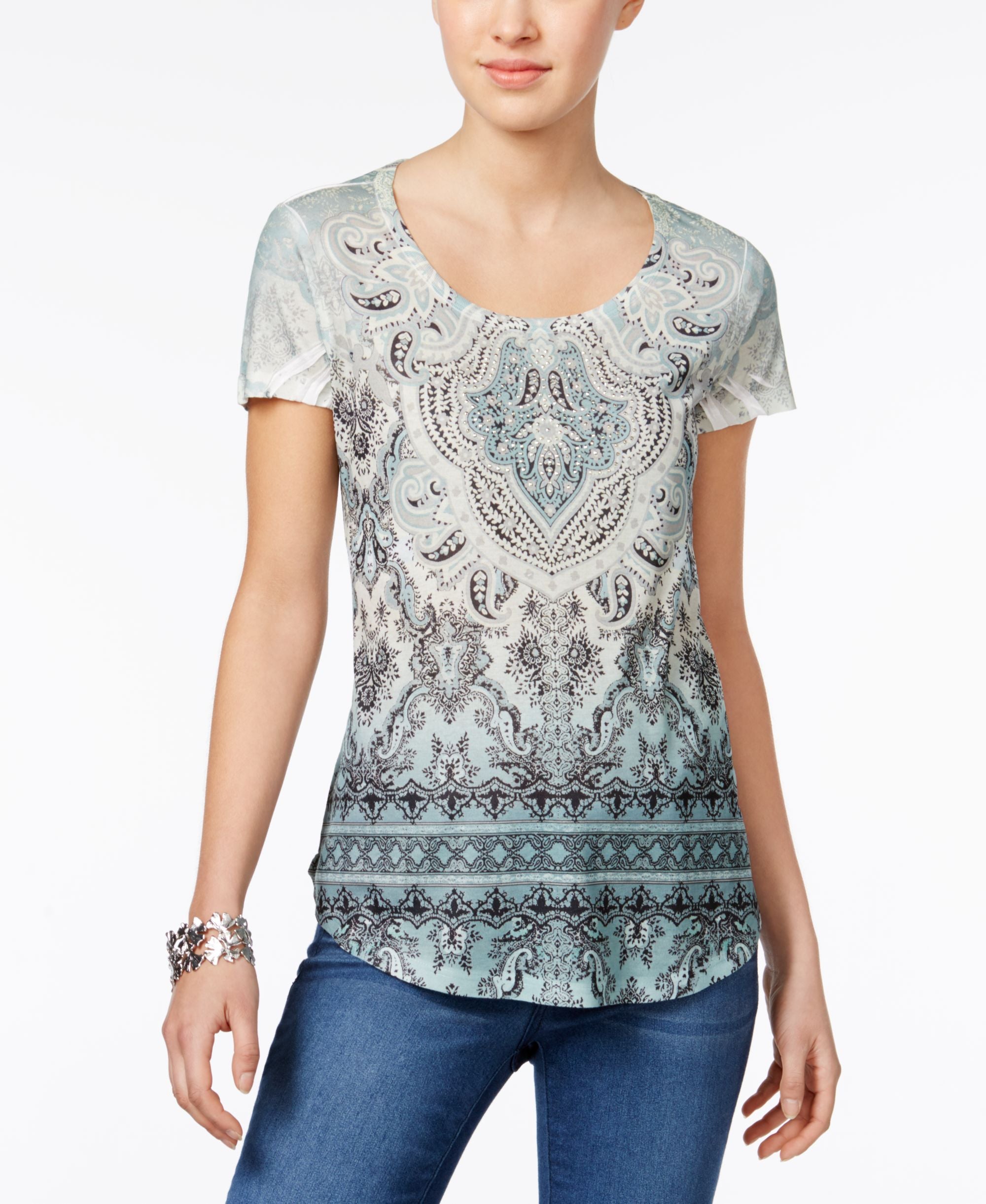 Sublimated-Print T-Shirt