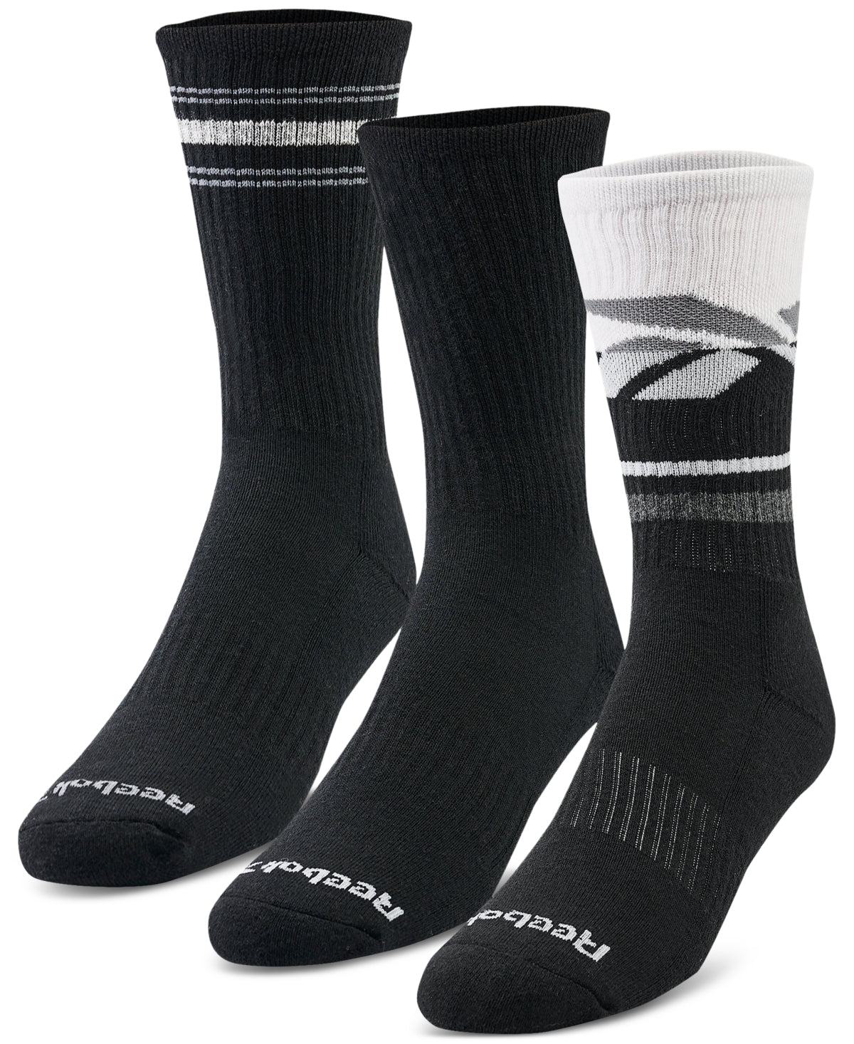 Men's 3-pk. Logo Terry Crew Socks