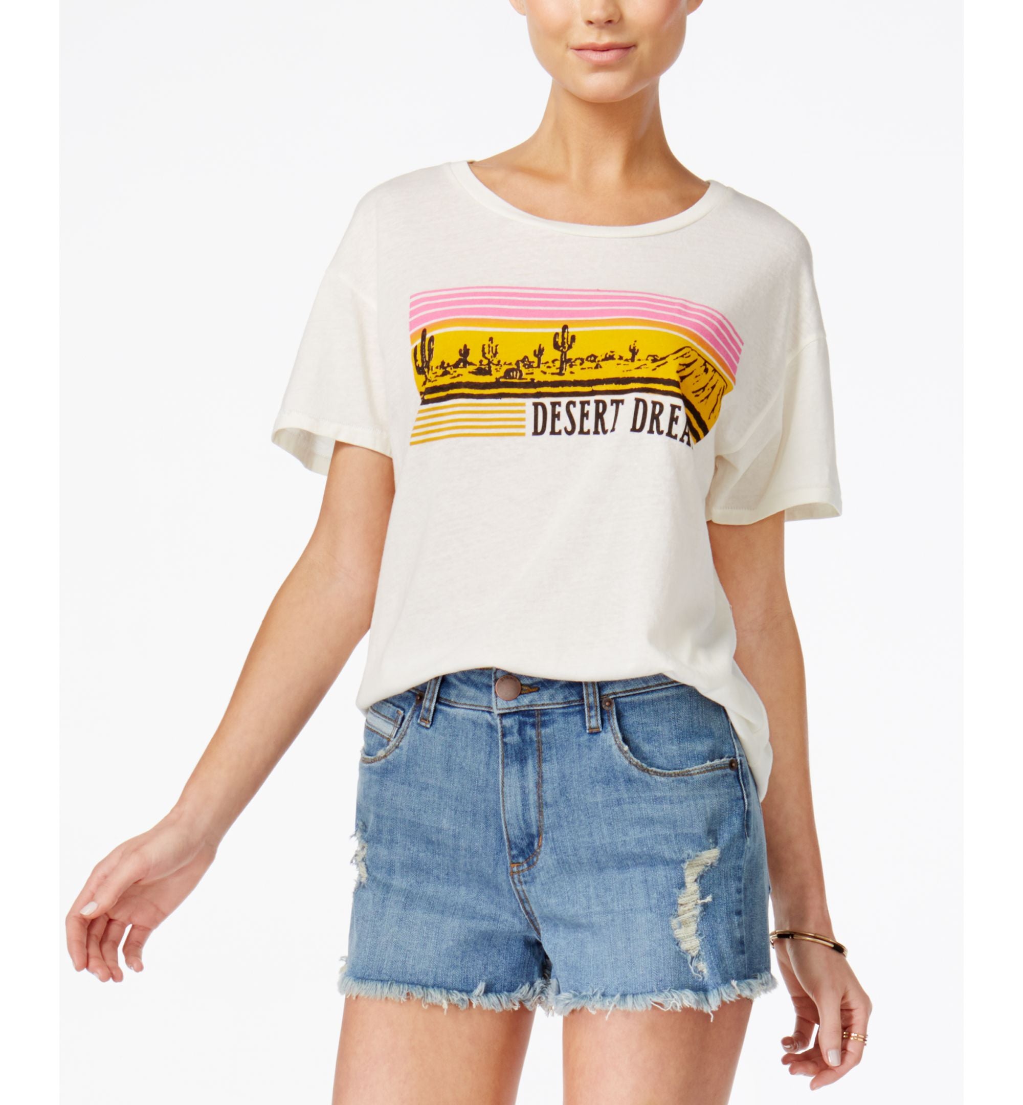 Junk Food Cotton Desert Graphic T-Shirt
