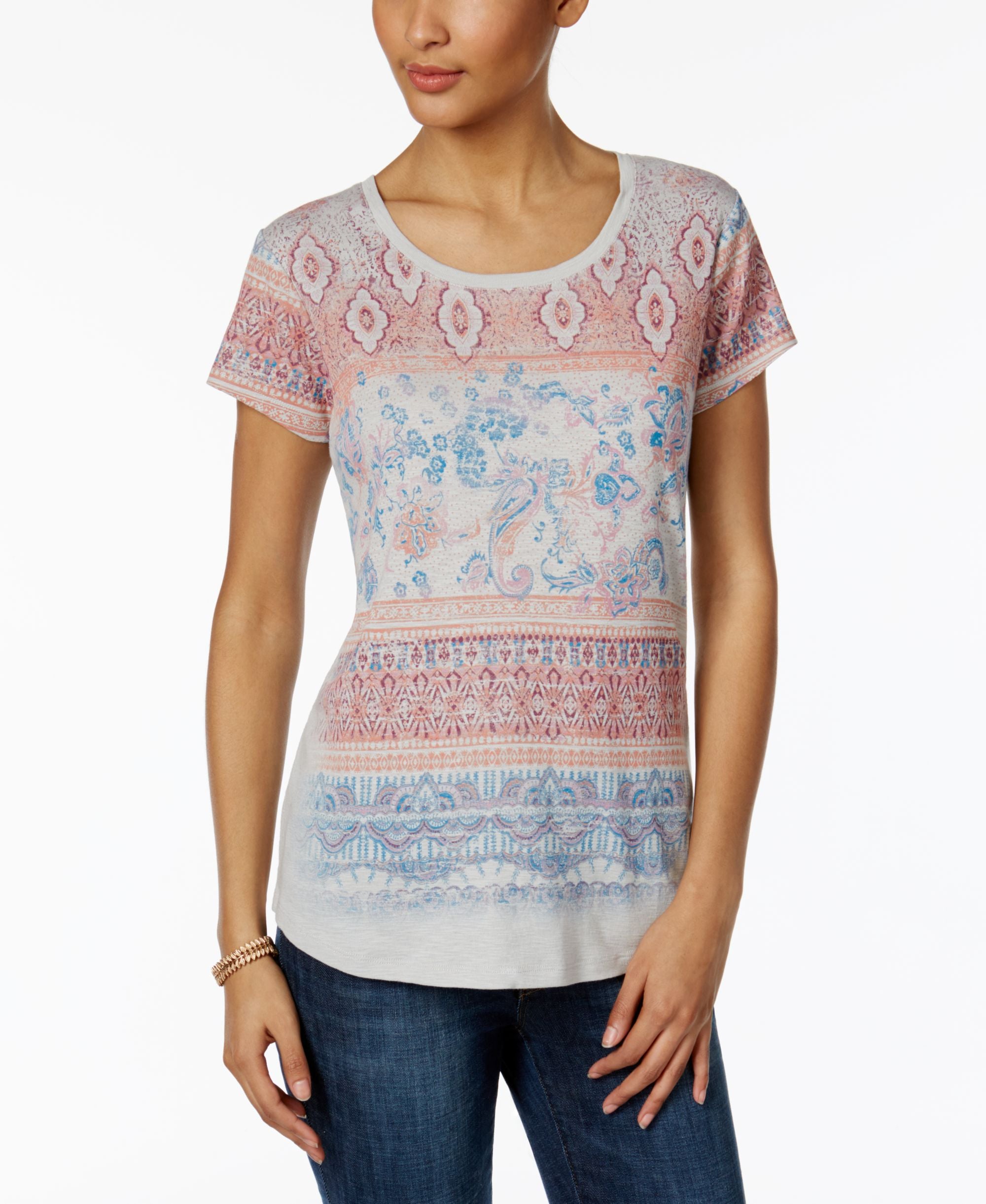 Style & Co Graphic Print T-Shirt