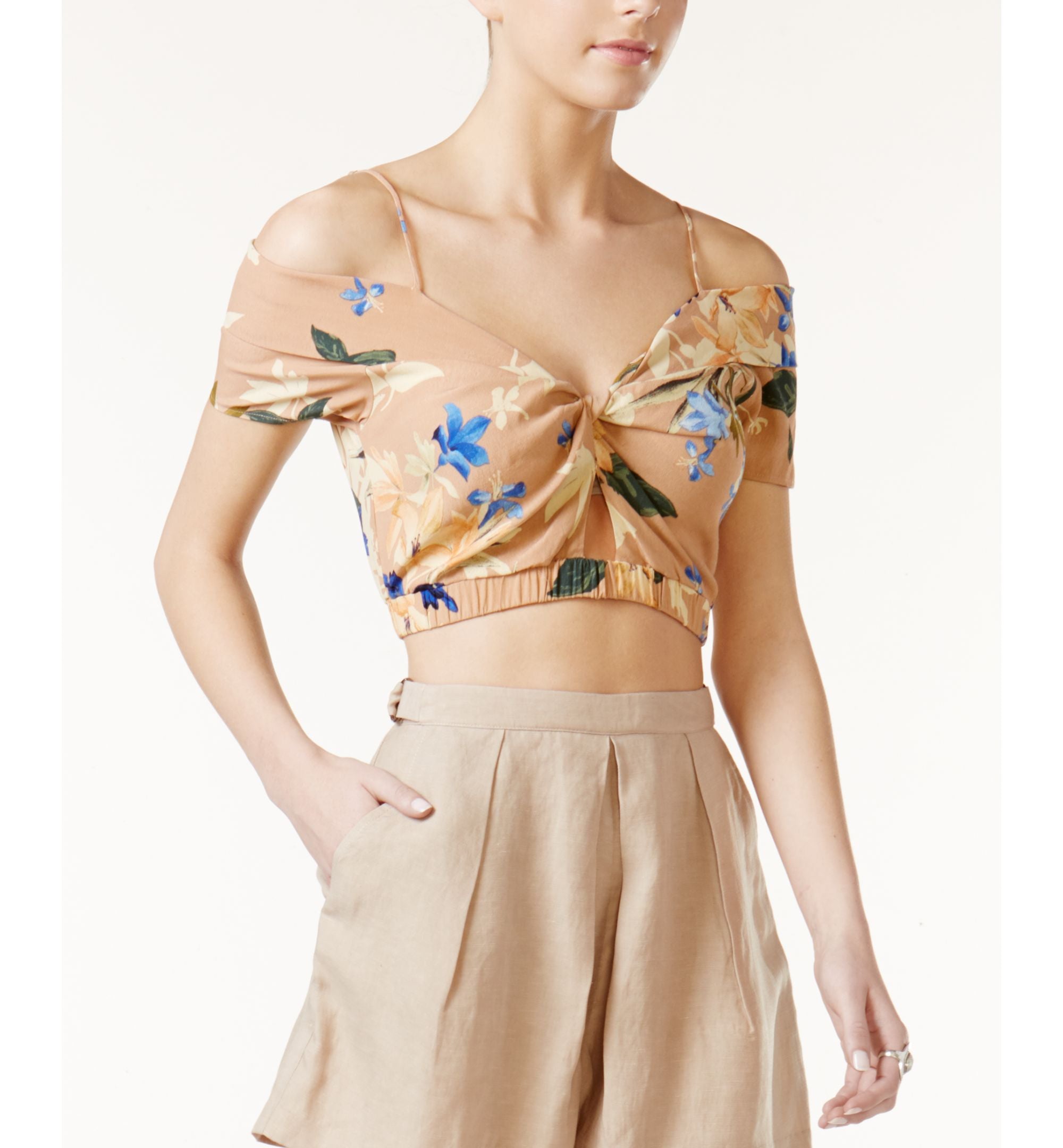 Astr Clementine Crop Top