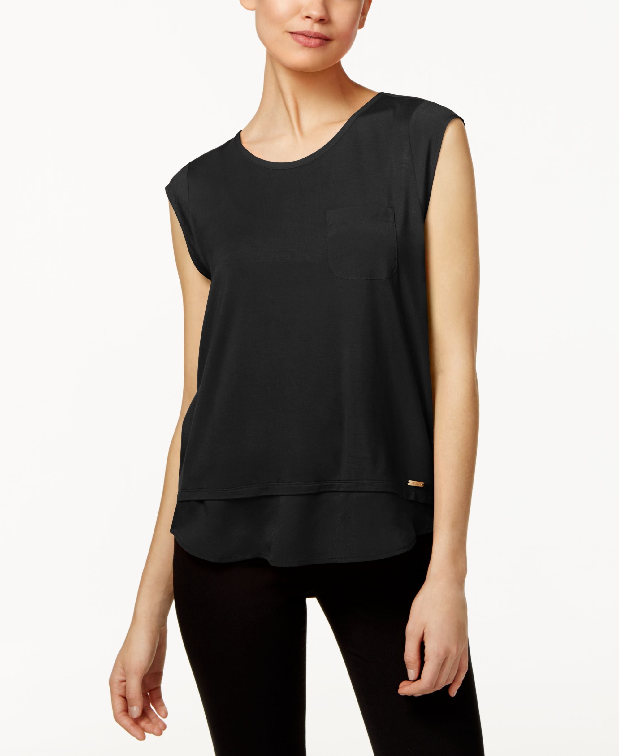 Layered-Look T-Shirt
