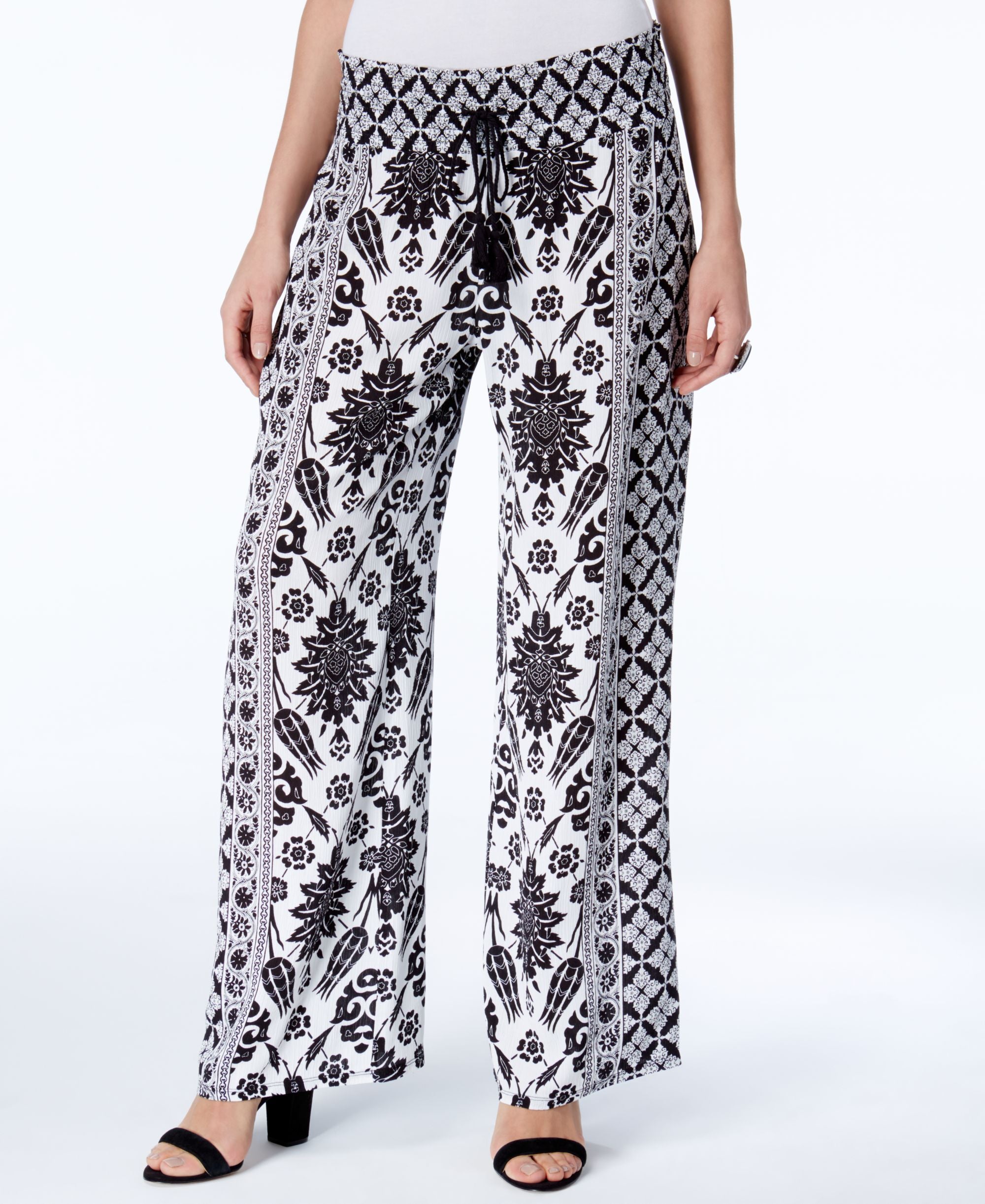 INC International Concepts Printed Soft Pants