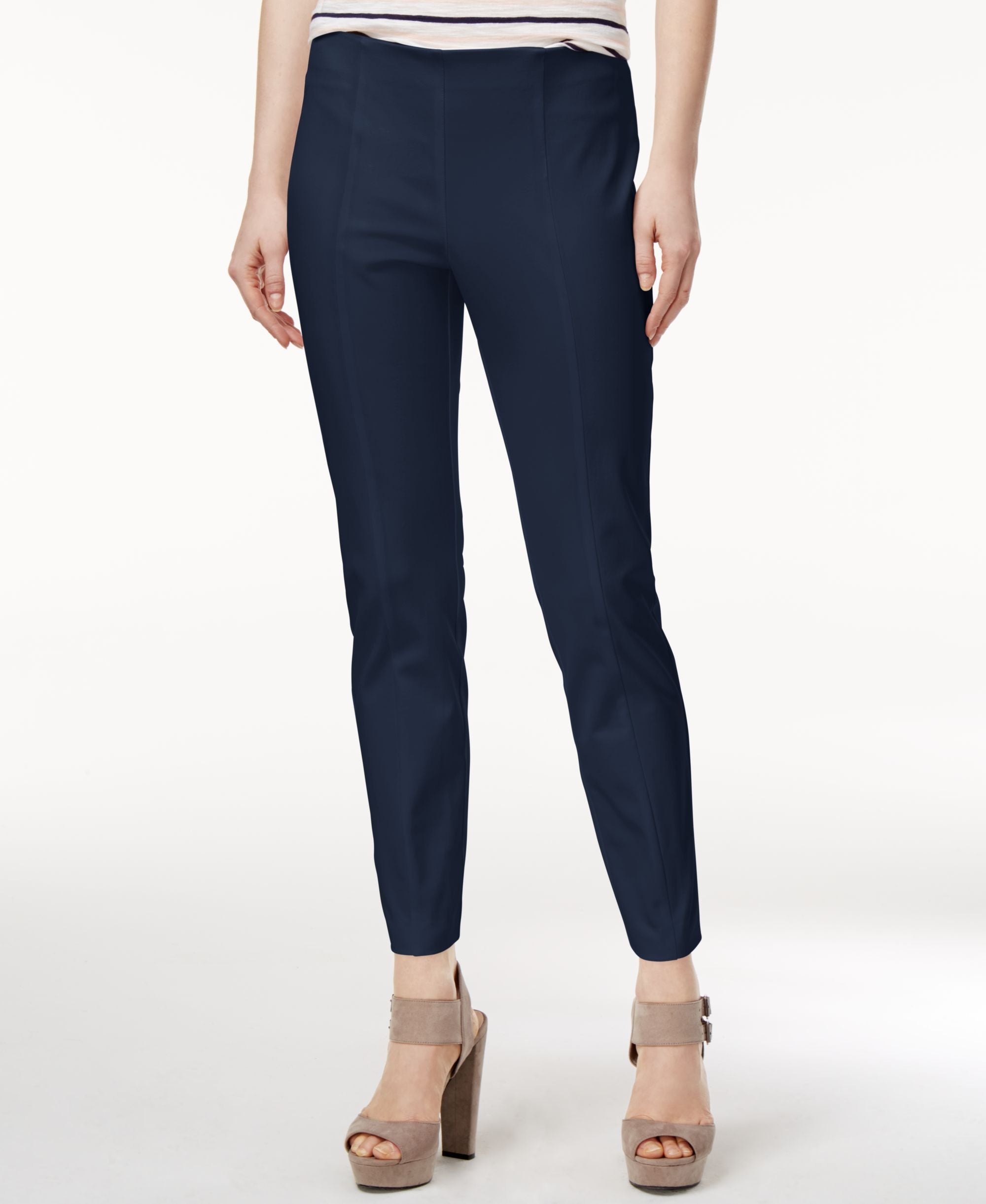 Maison Jules Cotton Pull On Pants