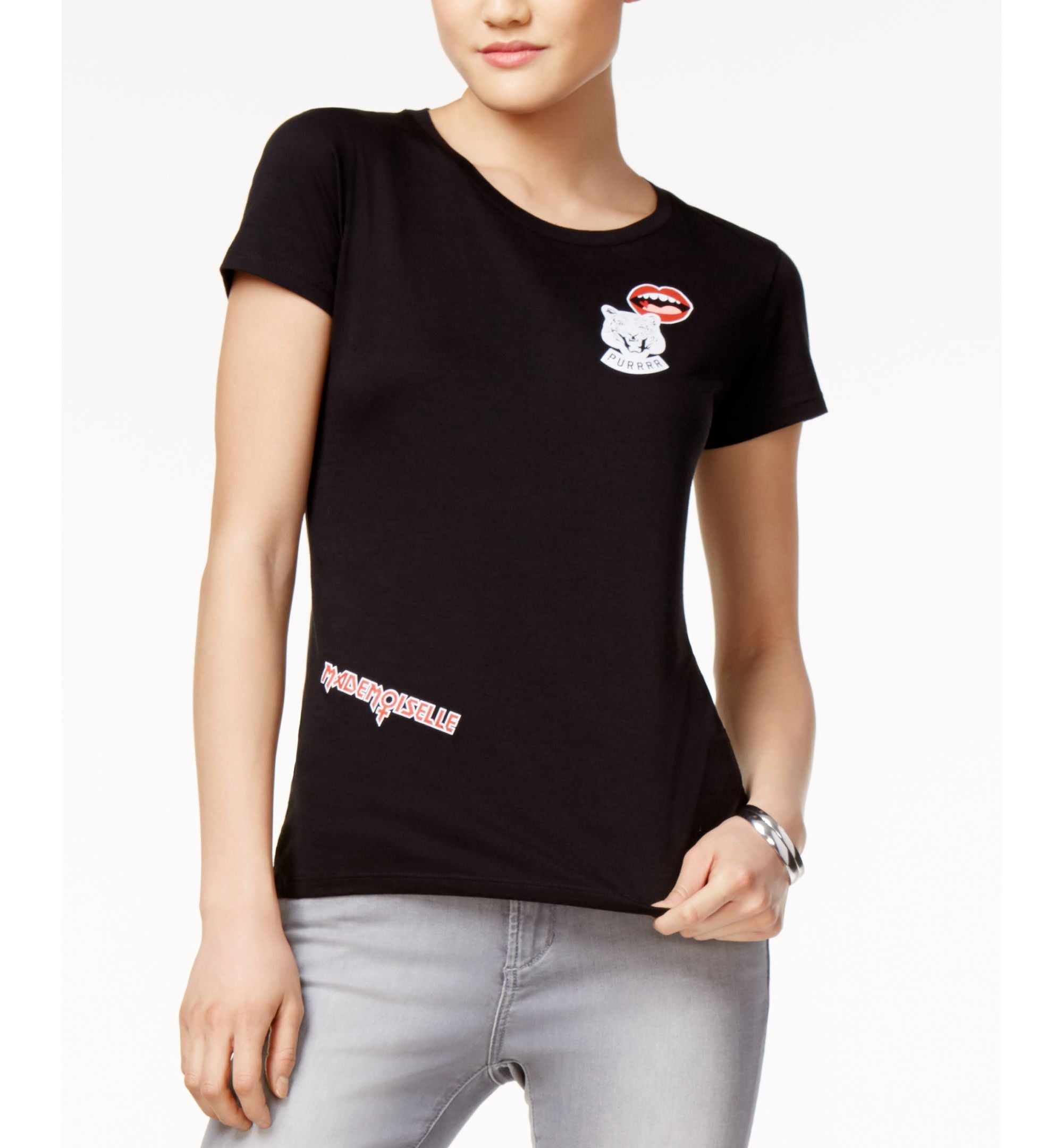 Chrldr Cotton Mademoiselle Graphic T-Shirt