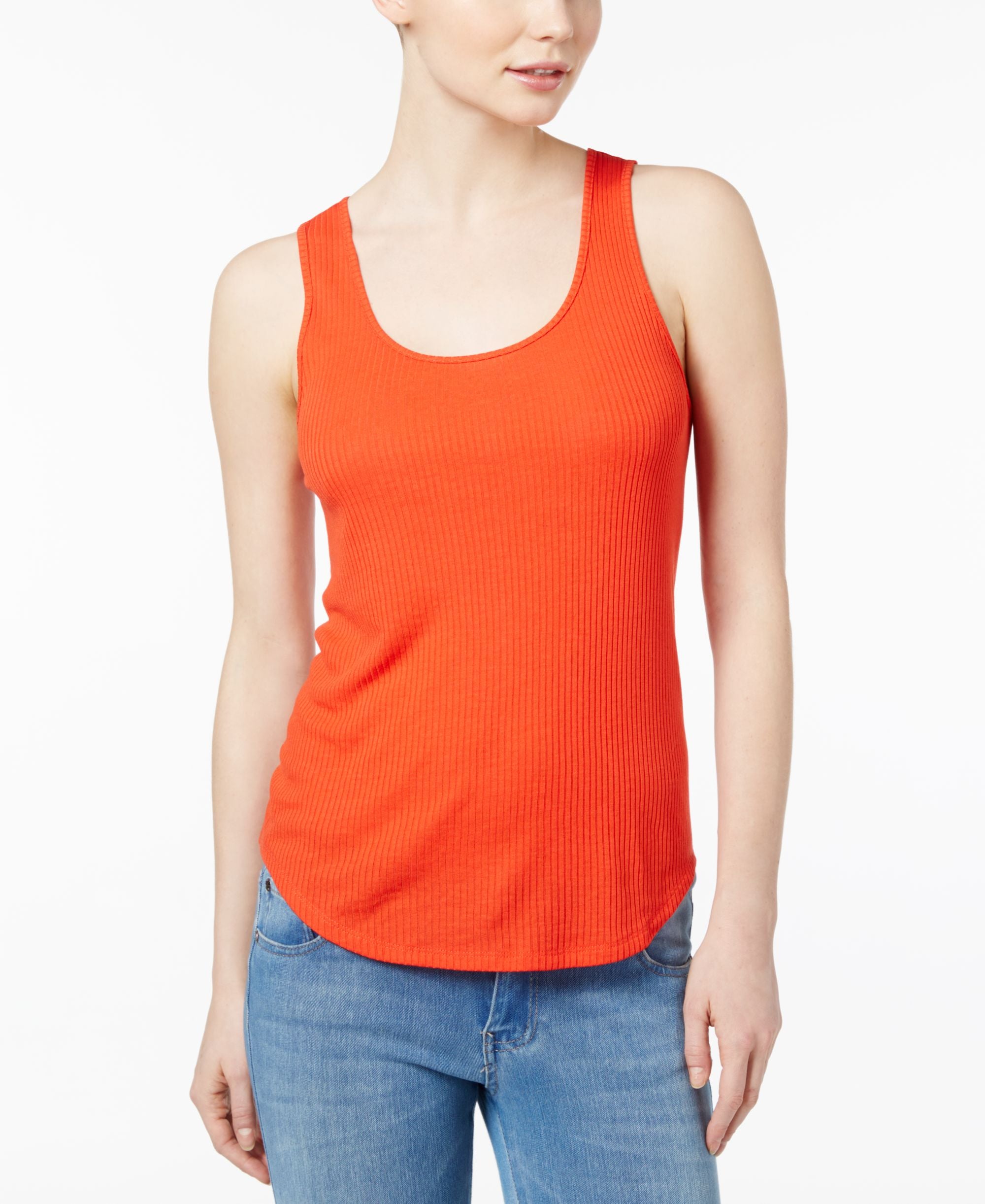 Kensie Ribbed Tank Top