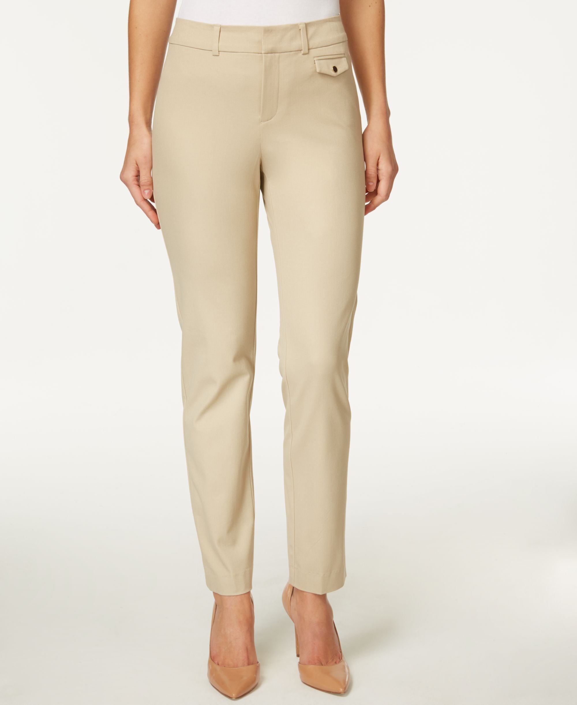 Charter Club Coin Pocket Slim Ankle Pant