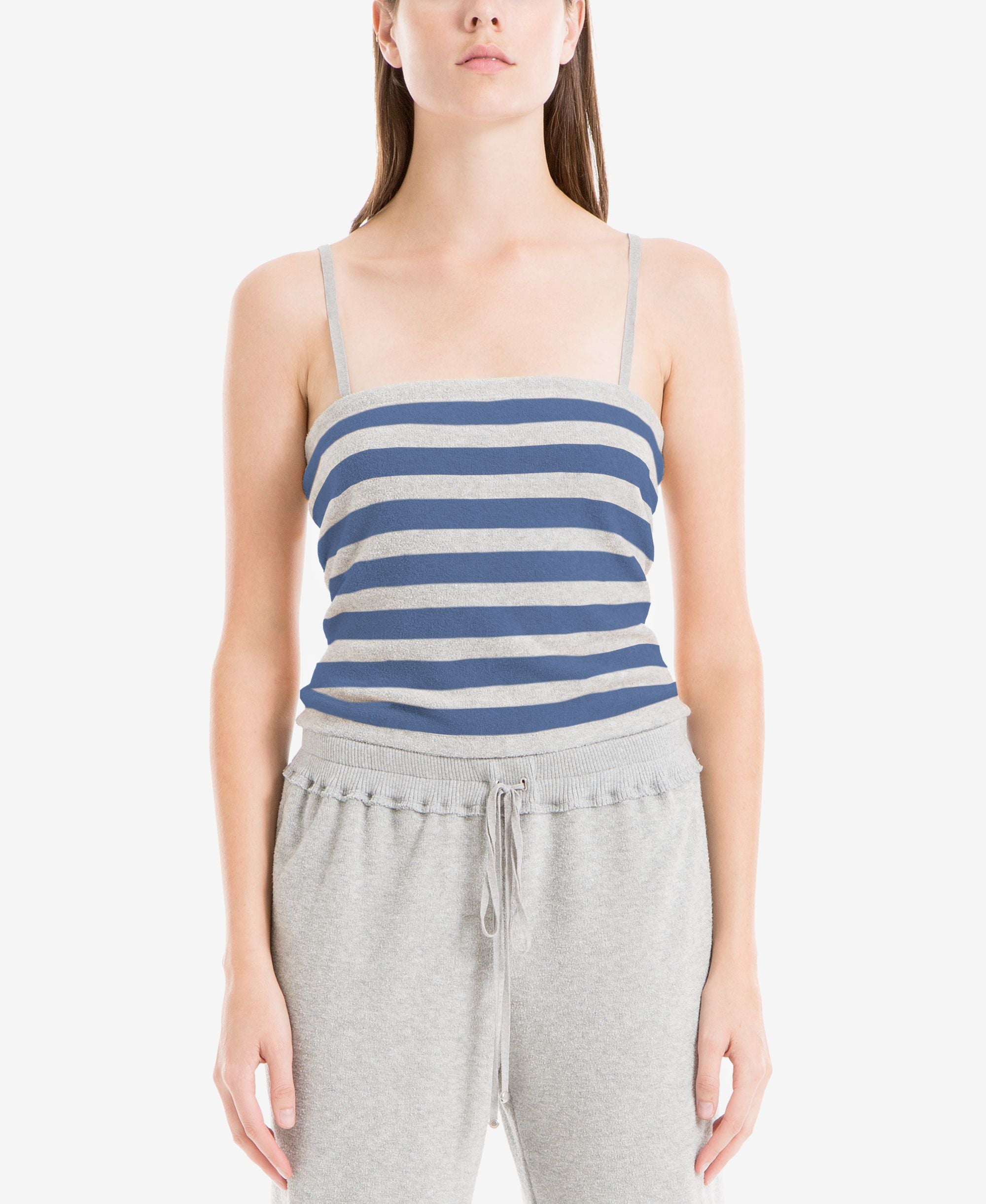 Max Studio London Lace Up Corset Top