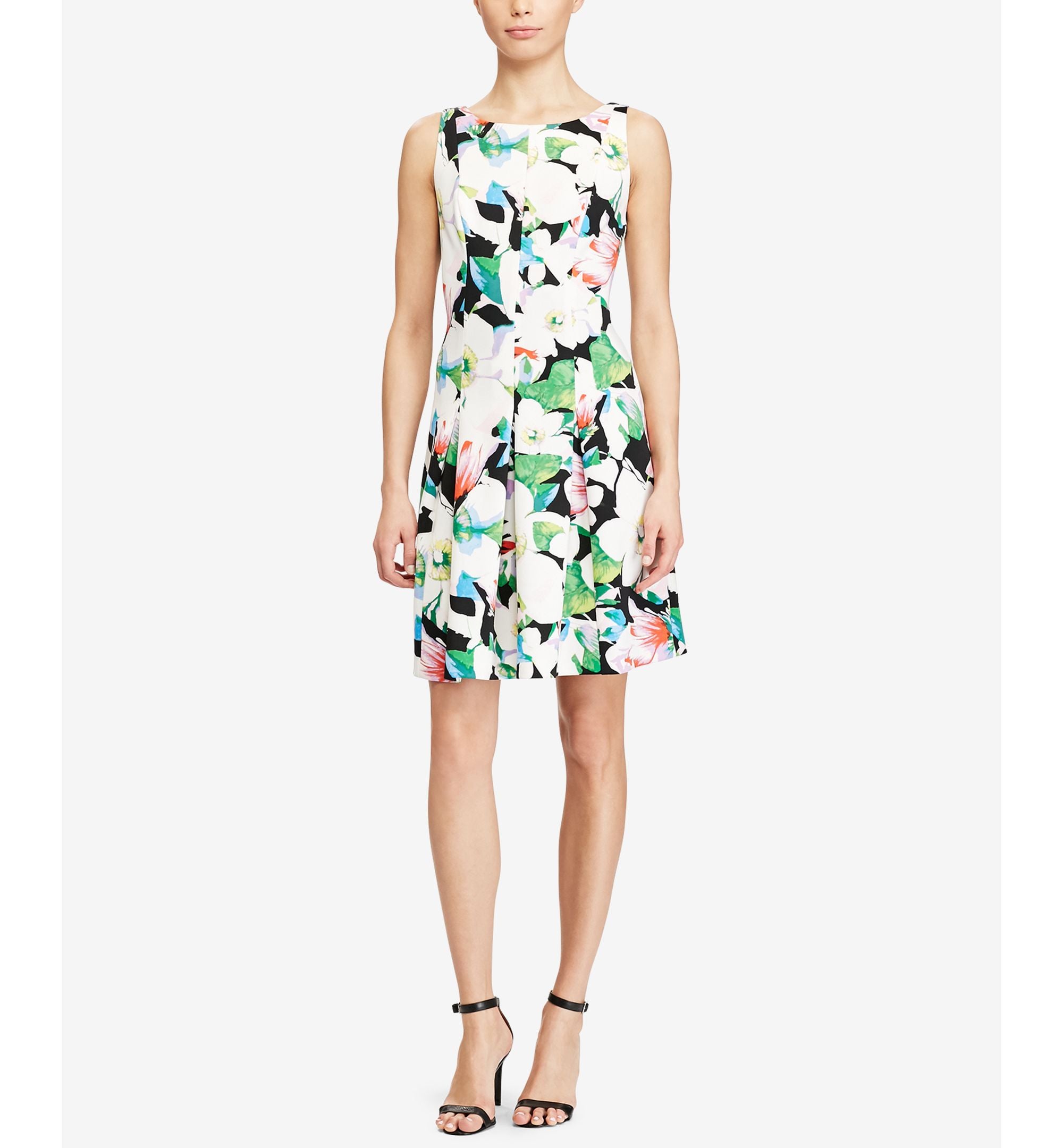 American Living Floral Print Neoprene Dress