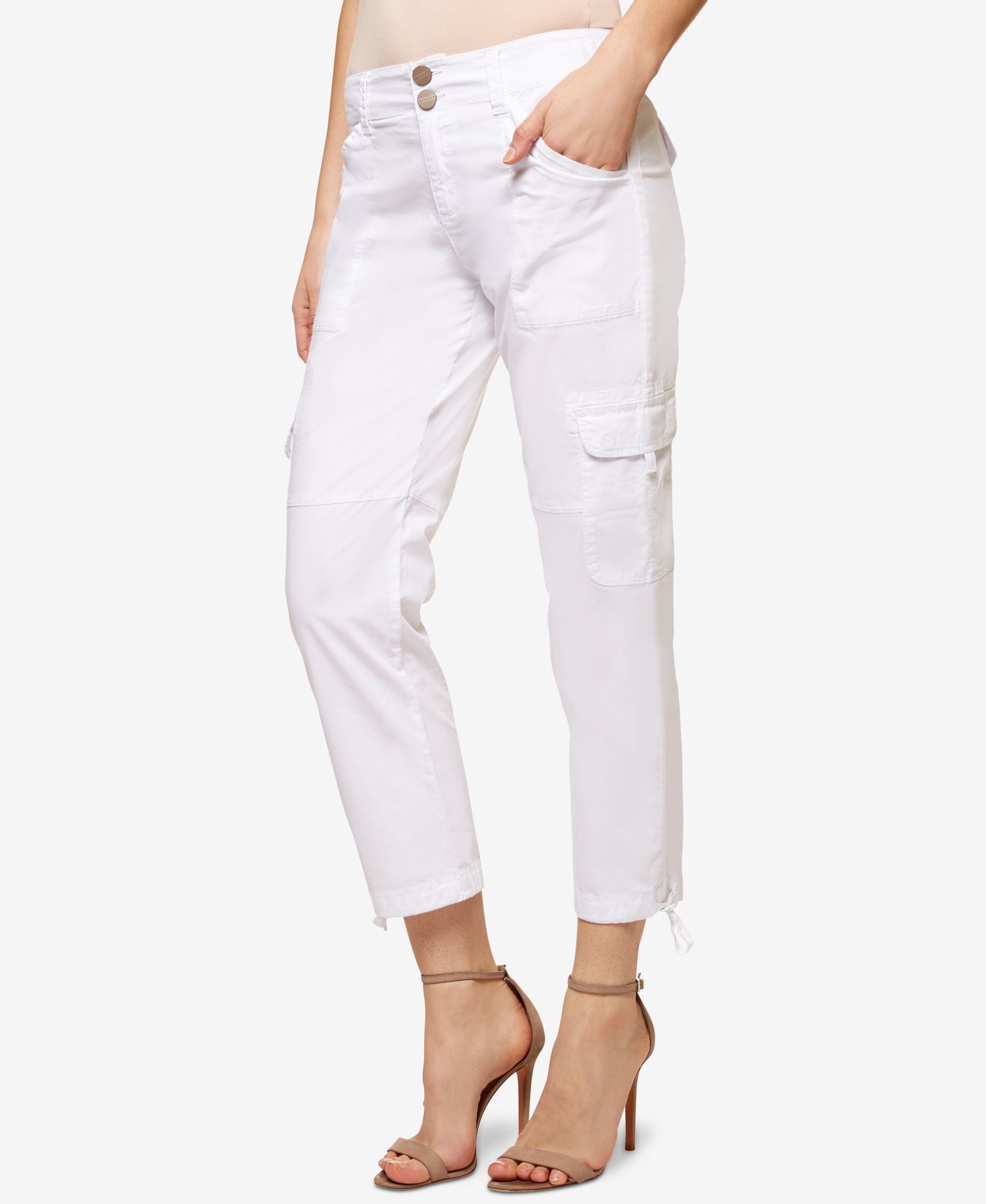 Sanctuary Terrain Cropped Slim Leg Cargo Pants