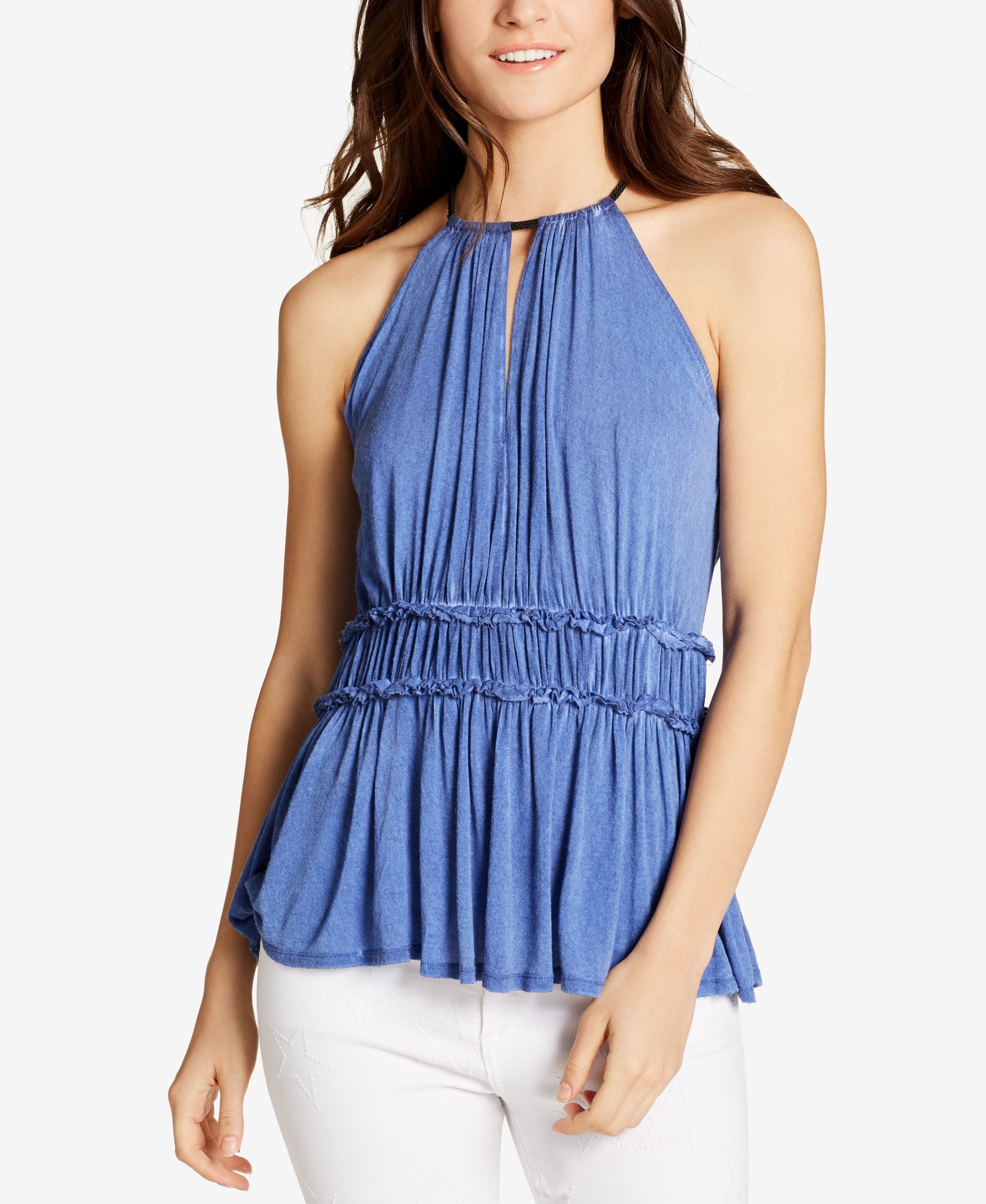 William Rast Bentley Peplum Top