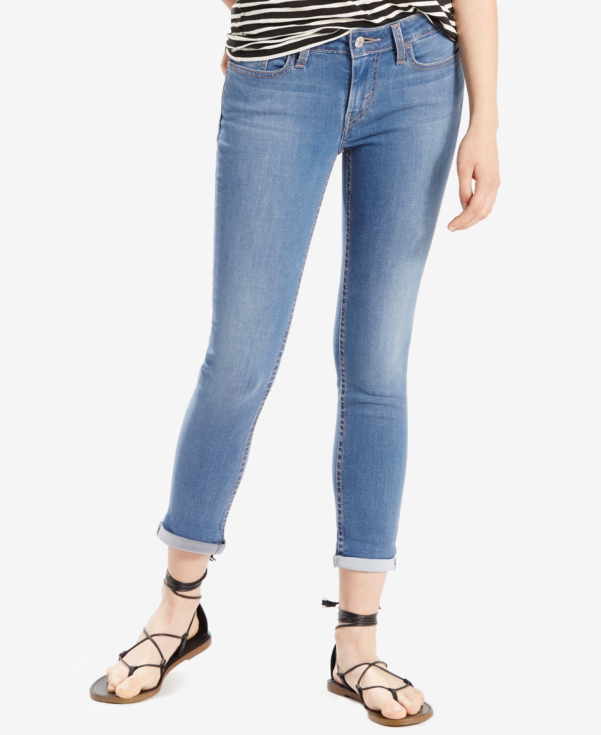 Levi's� 535� Super Skinny Cuffed Jeans