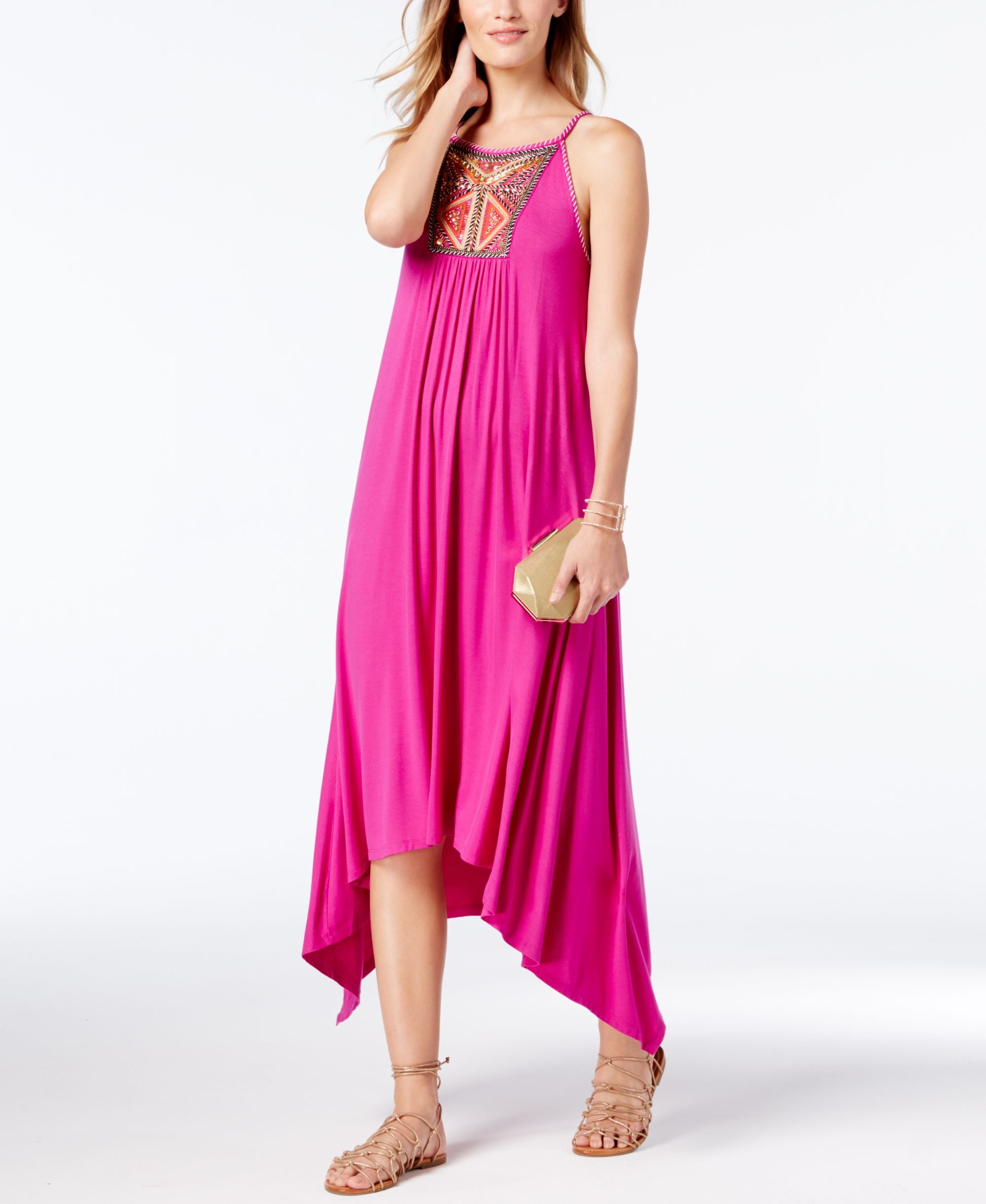 INC International Concepts Embellished Sundress