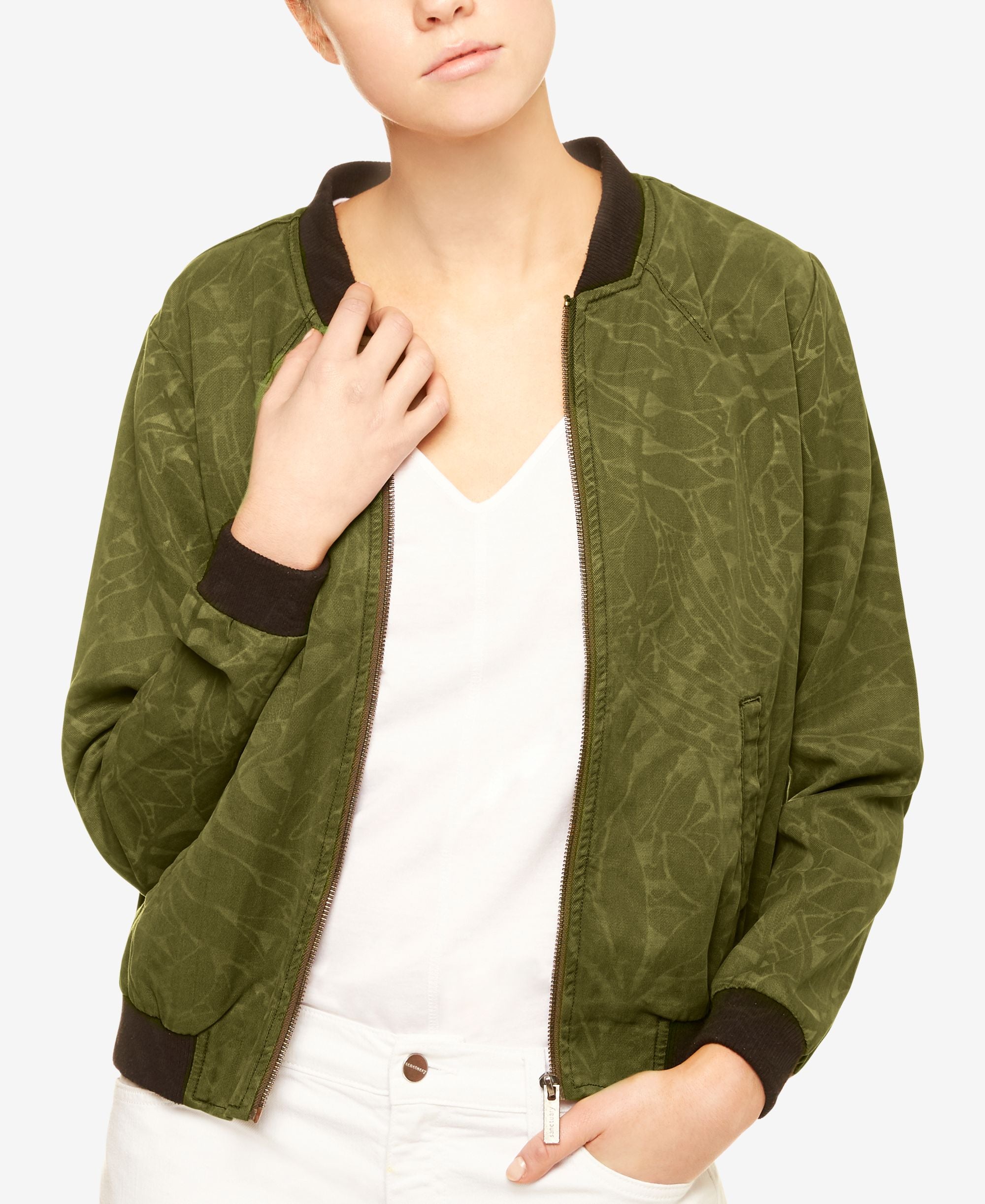 Sanctuary Denim Bomber Jacket