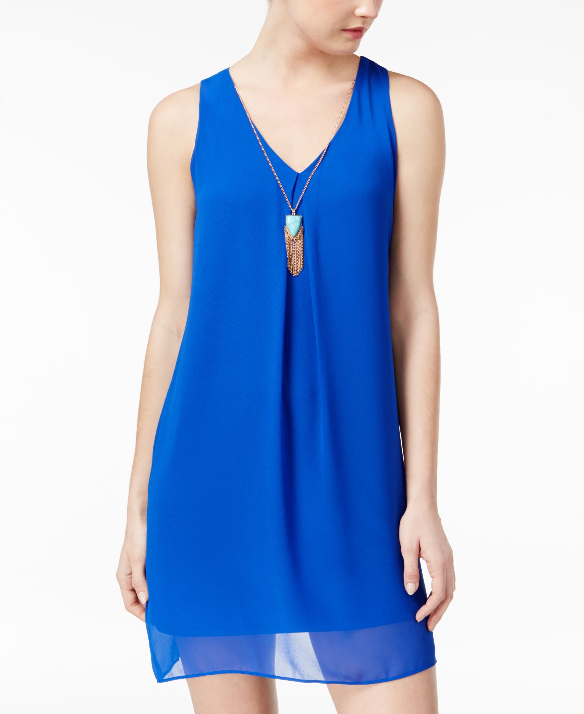 Bcx Juniors Ruffled Back Shift Dress