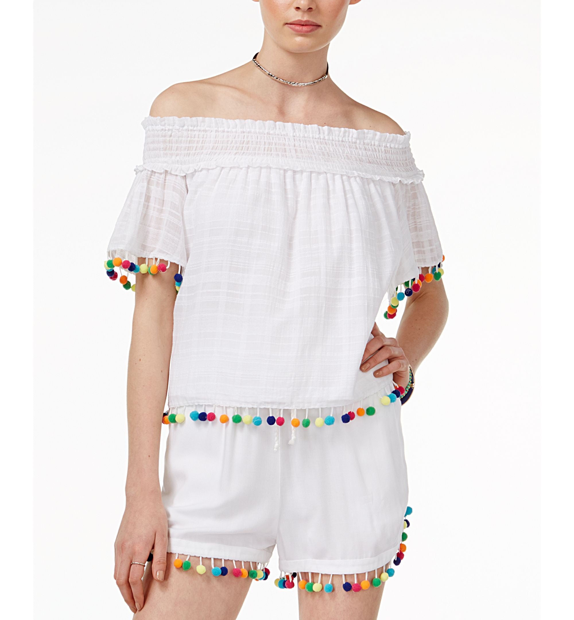 The Edit By Seventeen Juniors Off The Shoulder Top