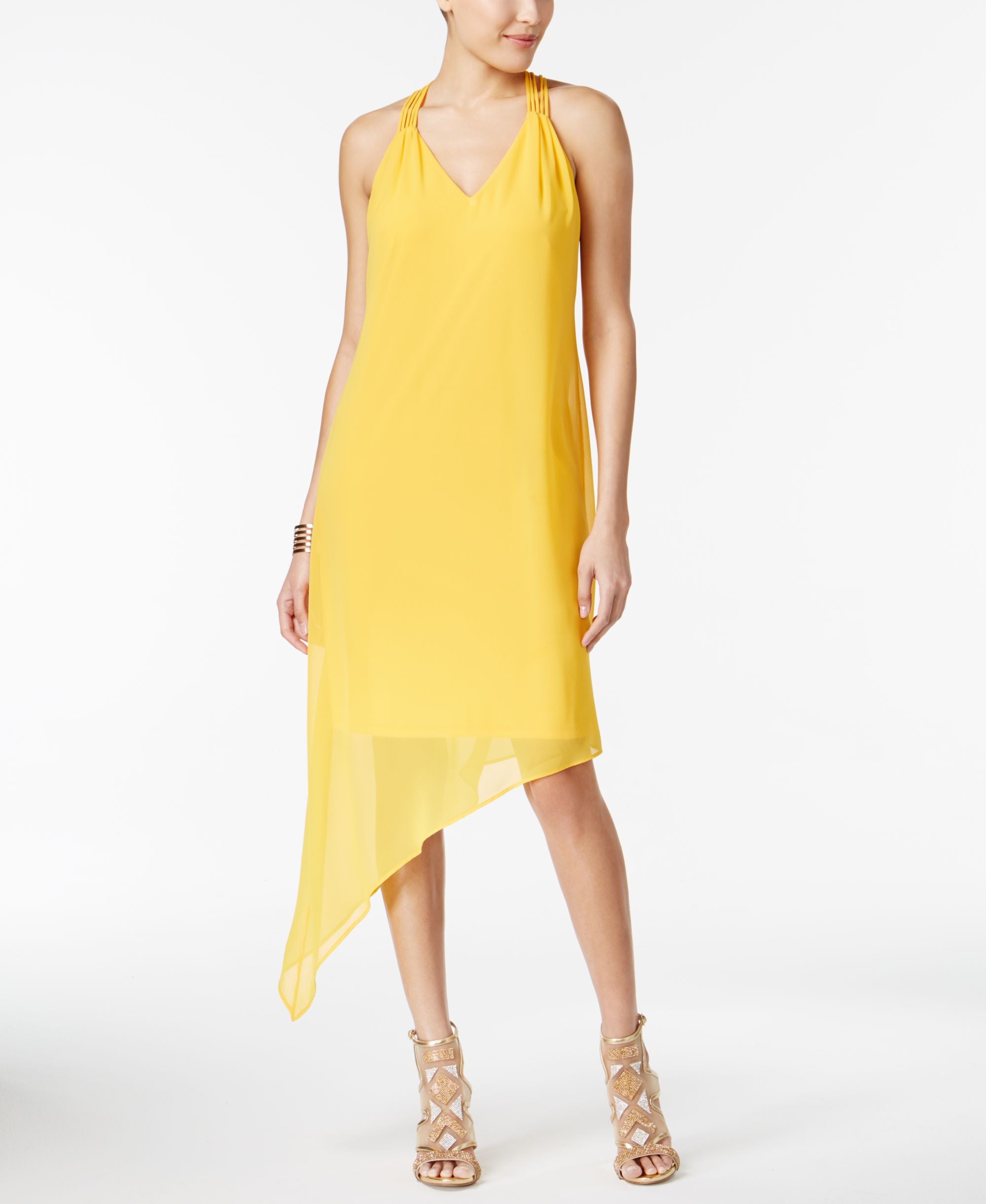Thalia Sodi Lattice Back Shift Dress