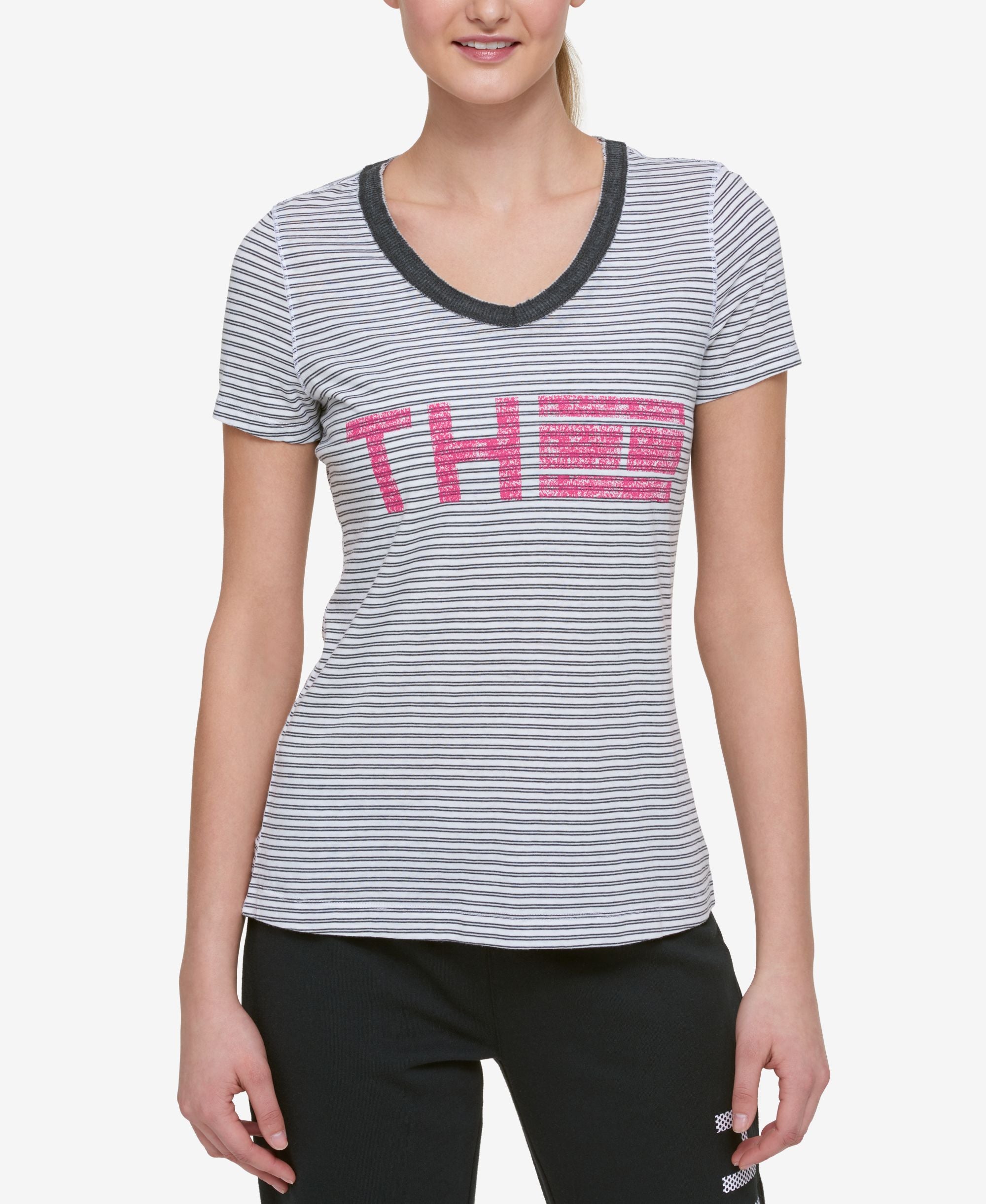Tommy Hilfiger Sport Graphic V Neck T-Shirt