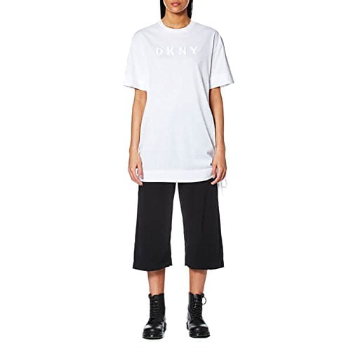 DKNY Short Sleeve Crew Neck T-Shirt With Embroidered Logo
