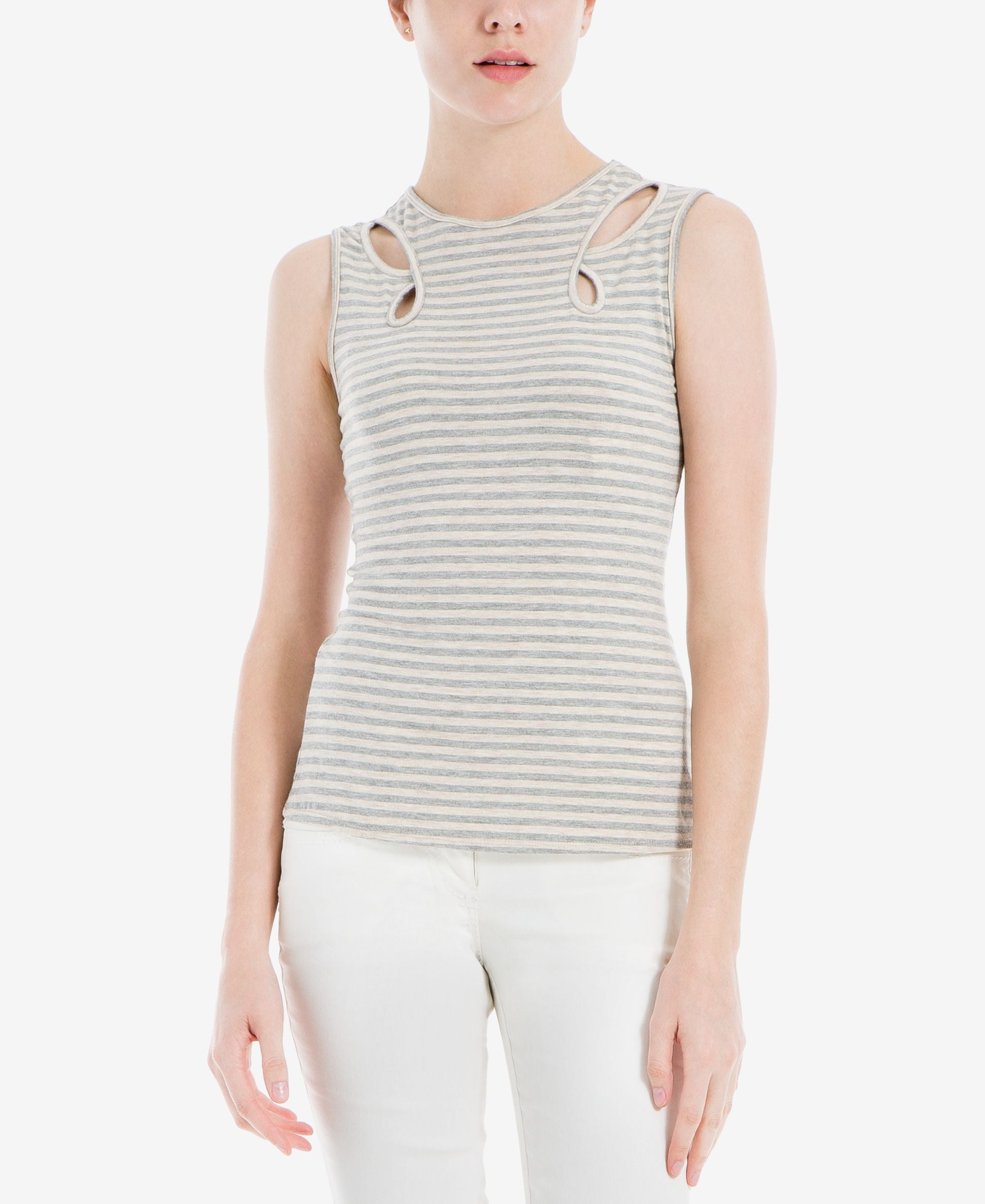 Max Studio London Cutout Tank Top