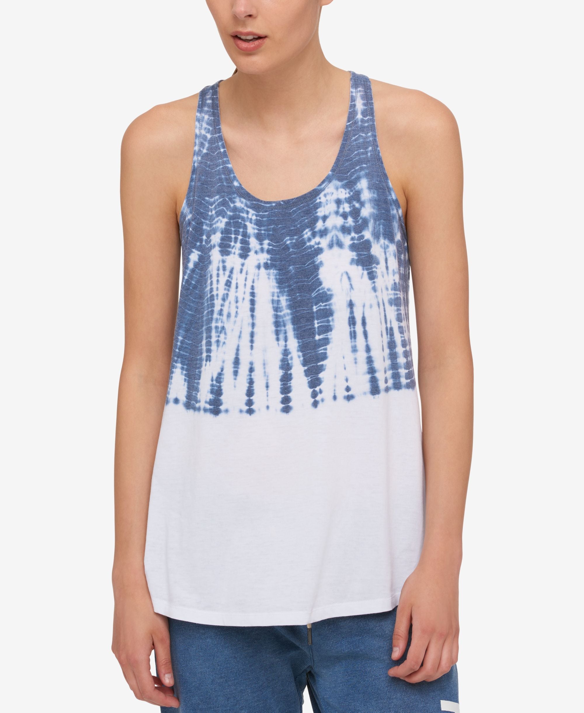 Tommy Hilfiger Sport Tie Dyed Twist Back Tank Top