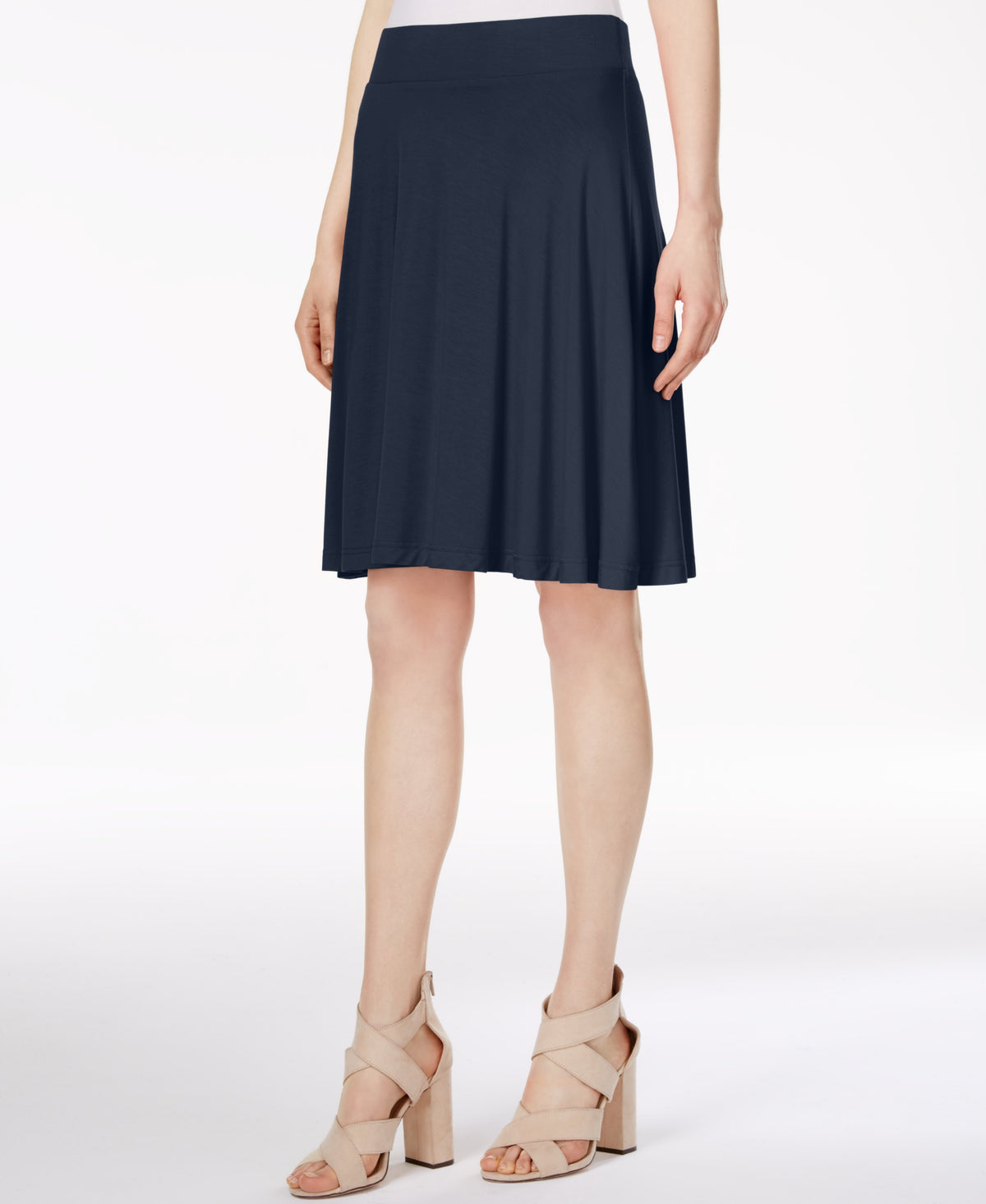 Pull-On A-Line Skirt