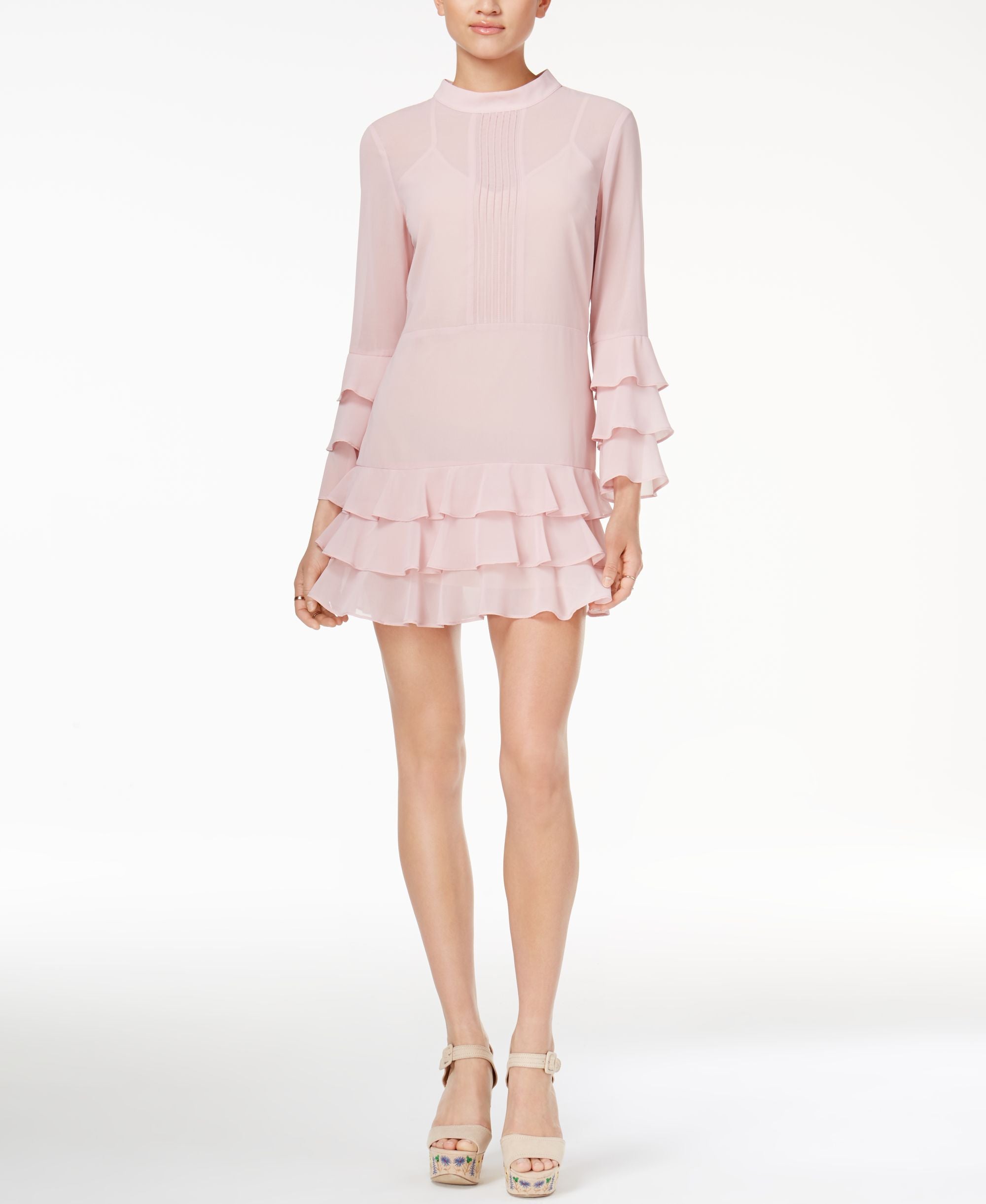 Endless Rose Ruffled Drop Waist Dress