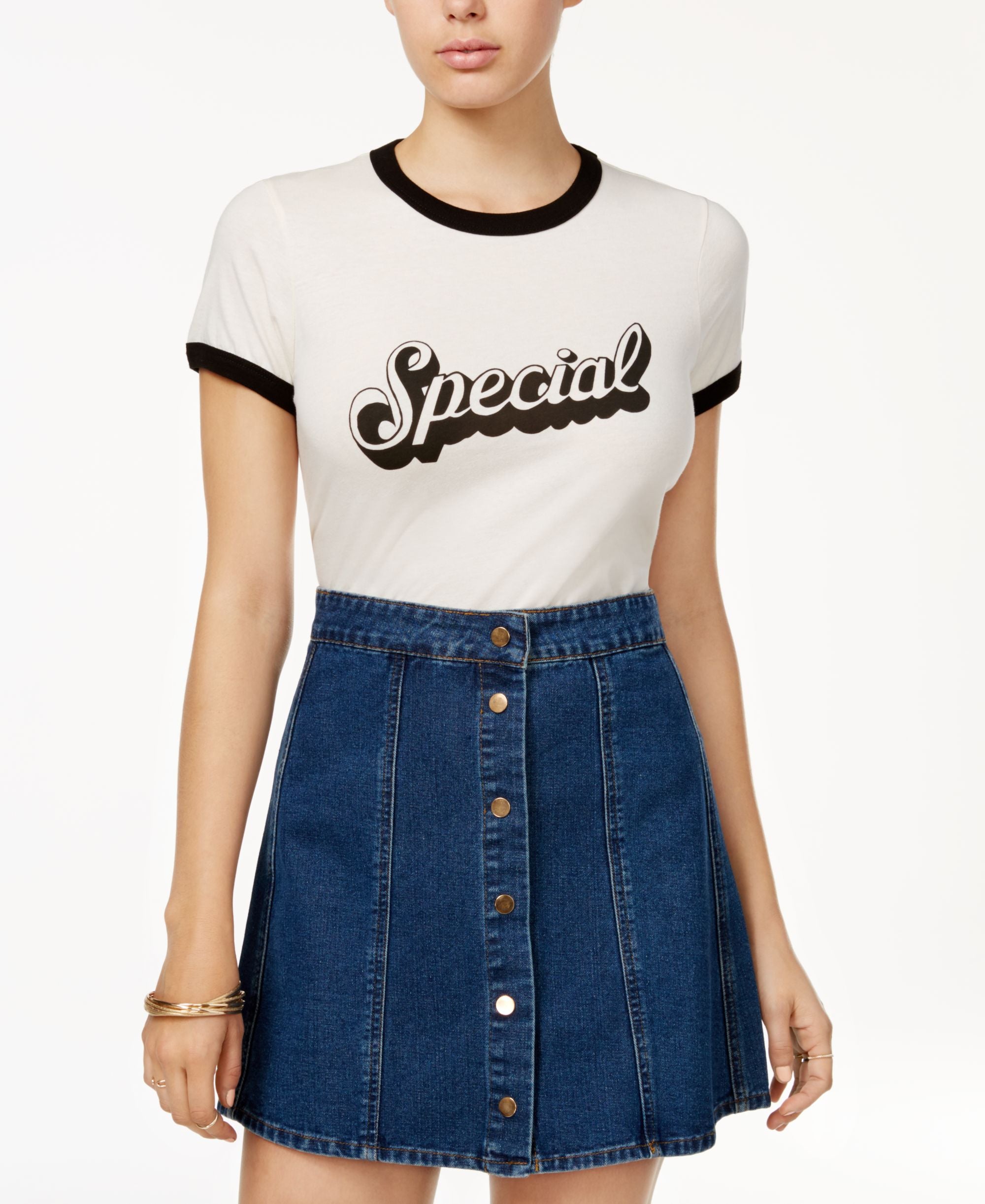 Cotton See Everything Graphic T-Shirt