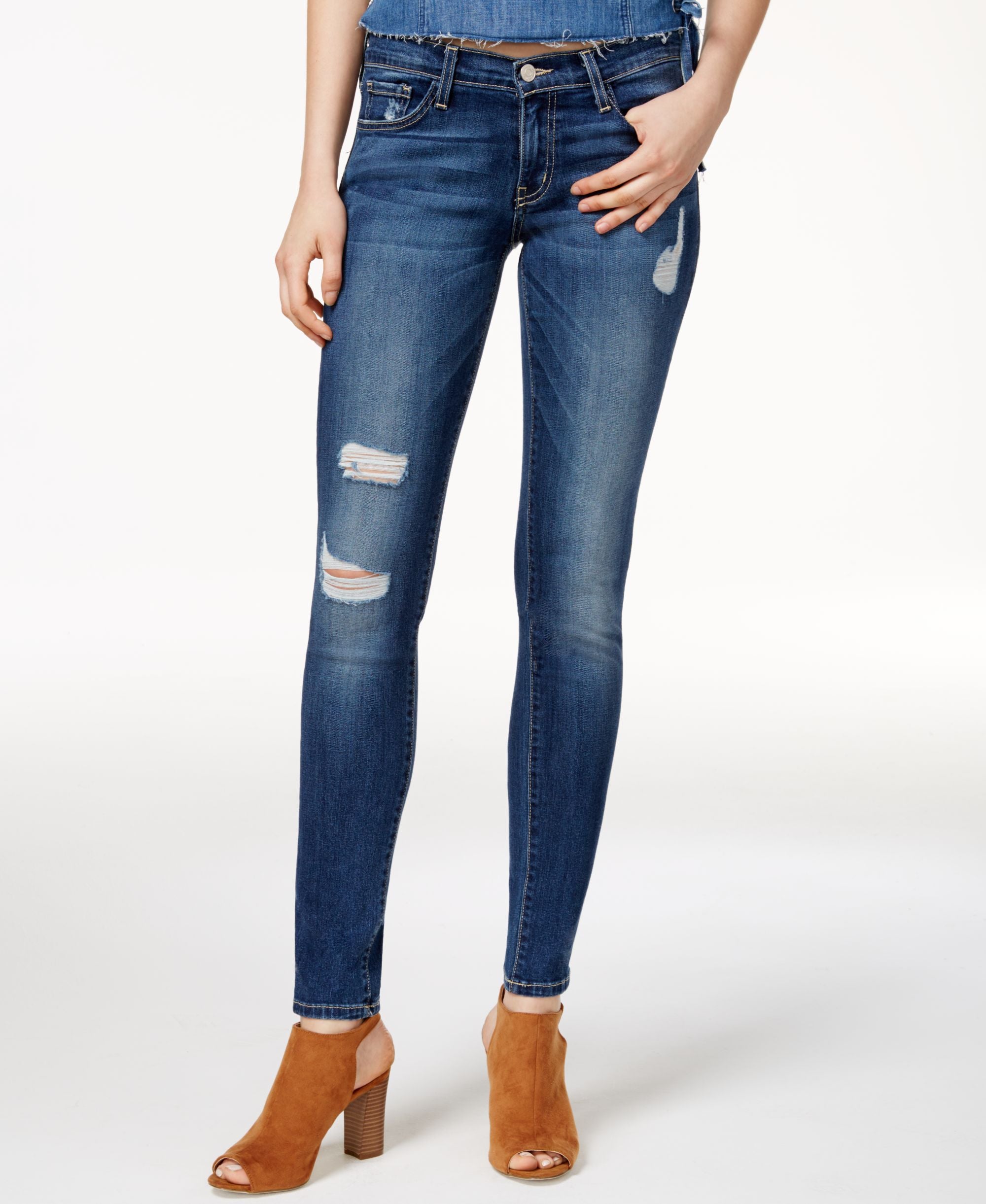 Flying Monkey Ripped Skinny Jeans