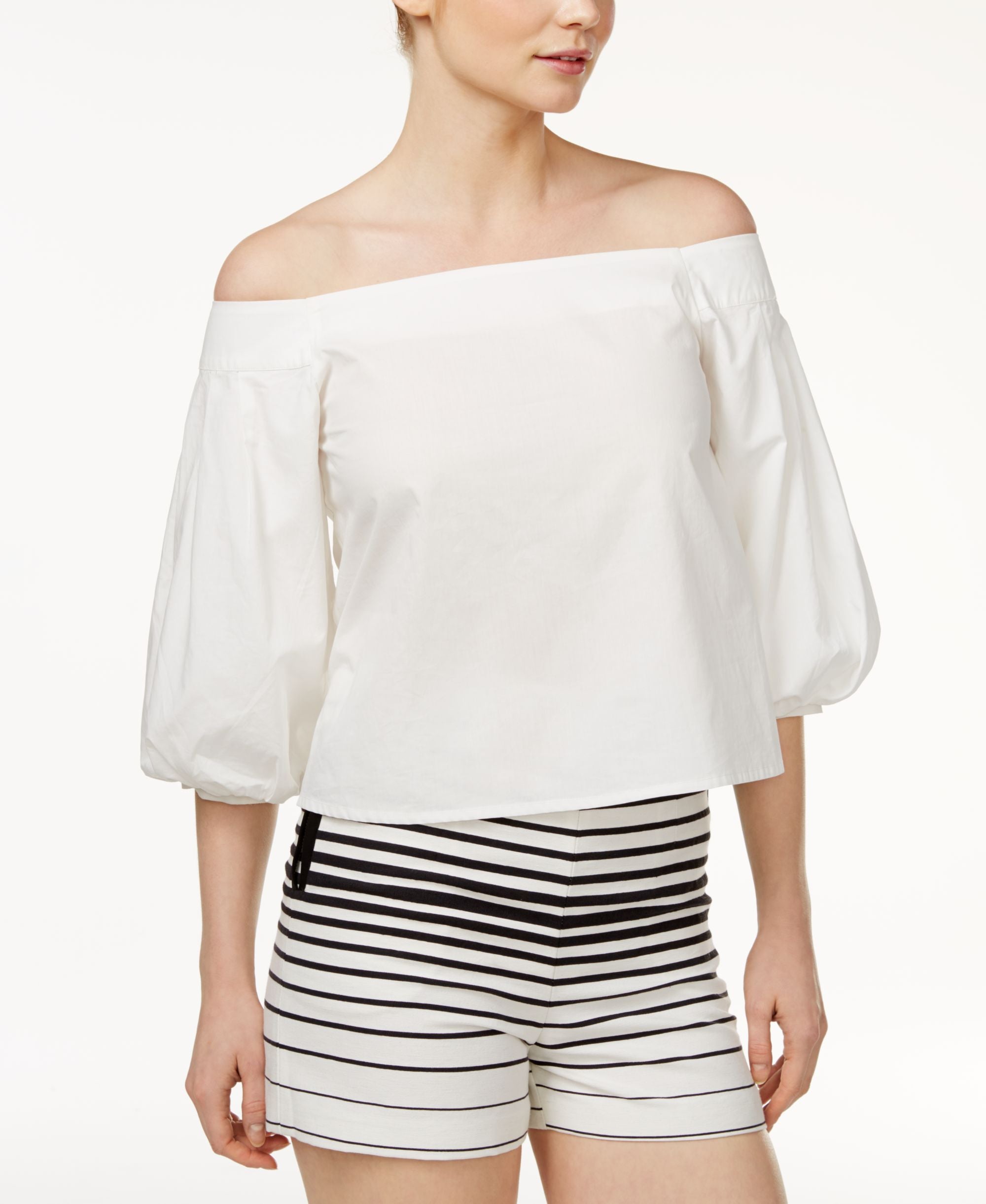 Mare Mare Cotton Rina Off The Shoulder Top