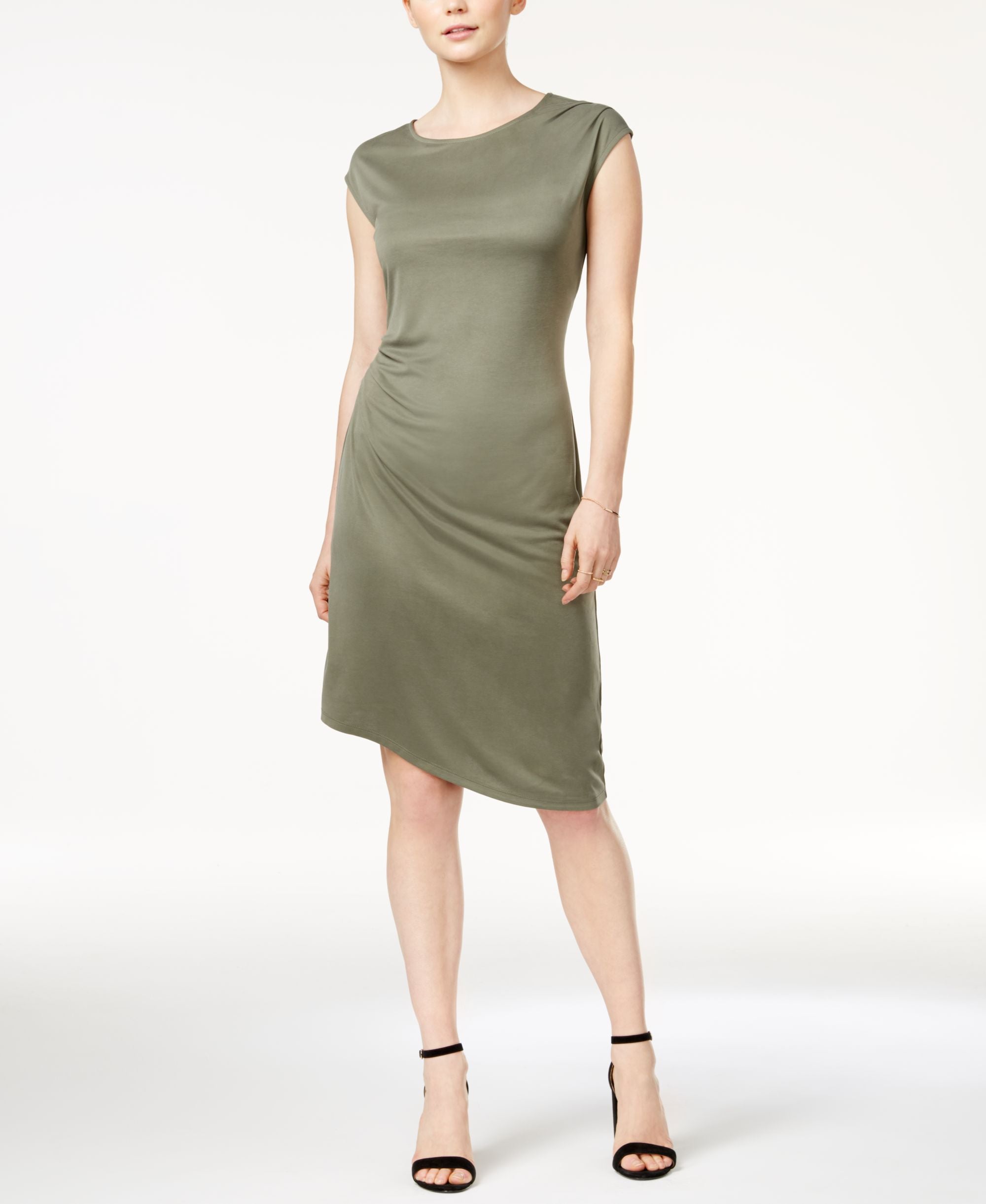 BAR III Asymmetrical Sheath Dress