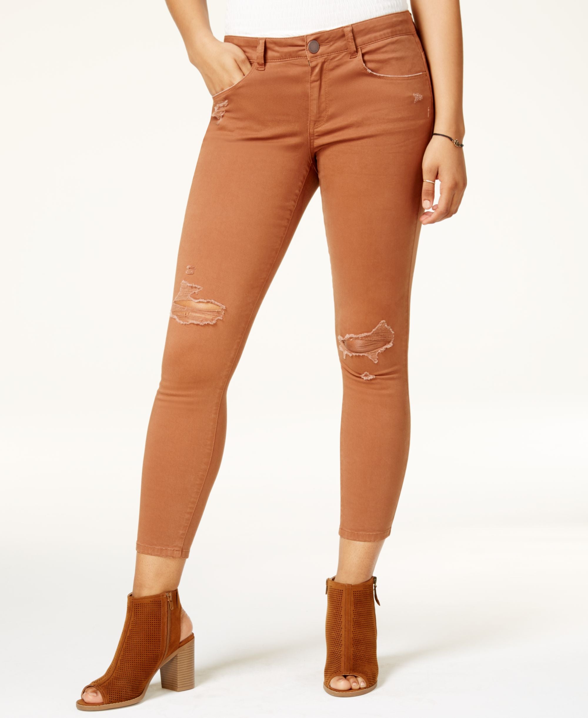 American Rag Juniors Ripped Twill Pants