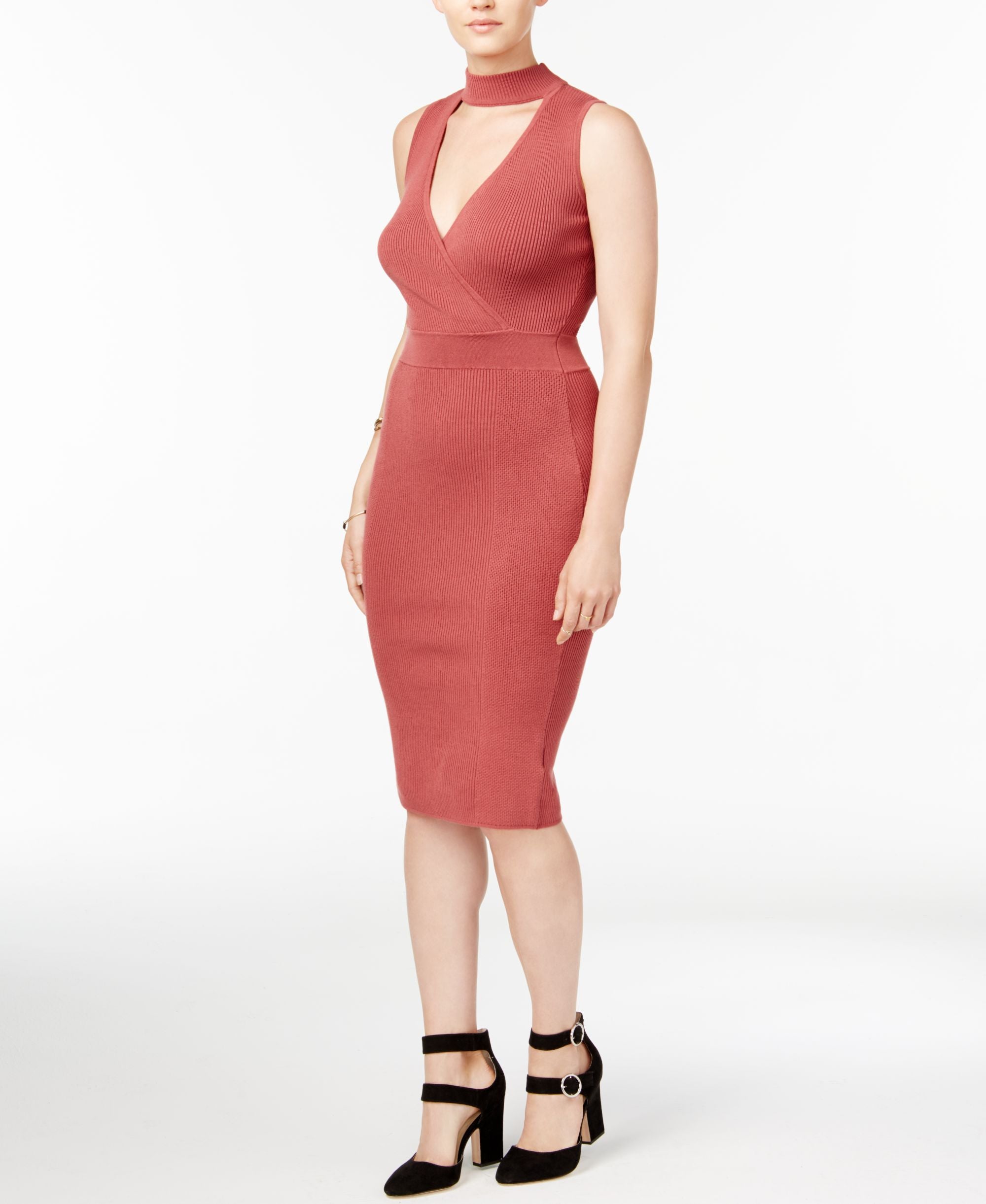 XOXO Juniors Surplice Choker Dress