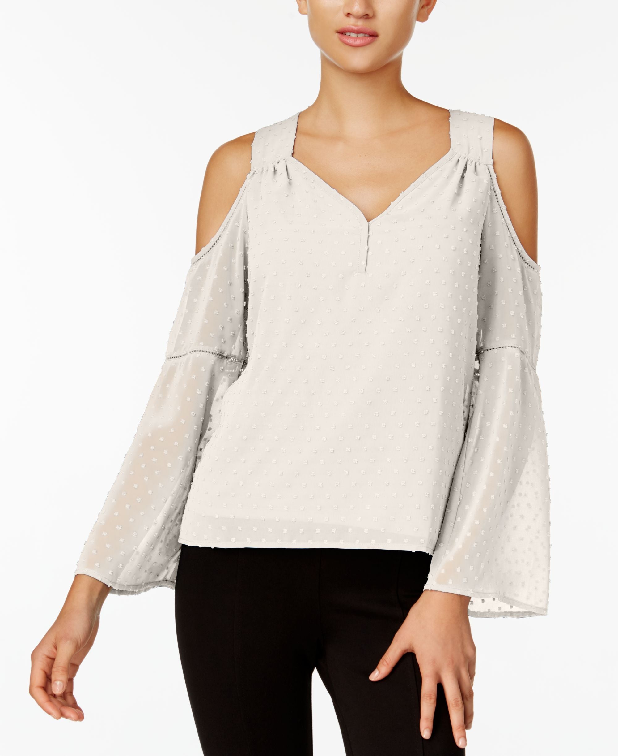 Kensie Cold Shoulder Top
