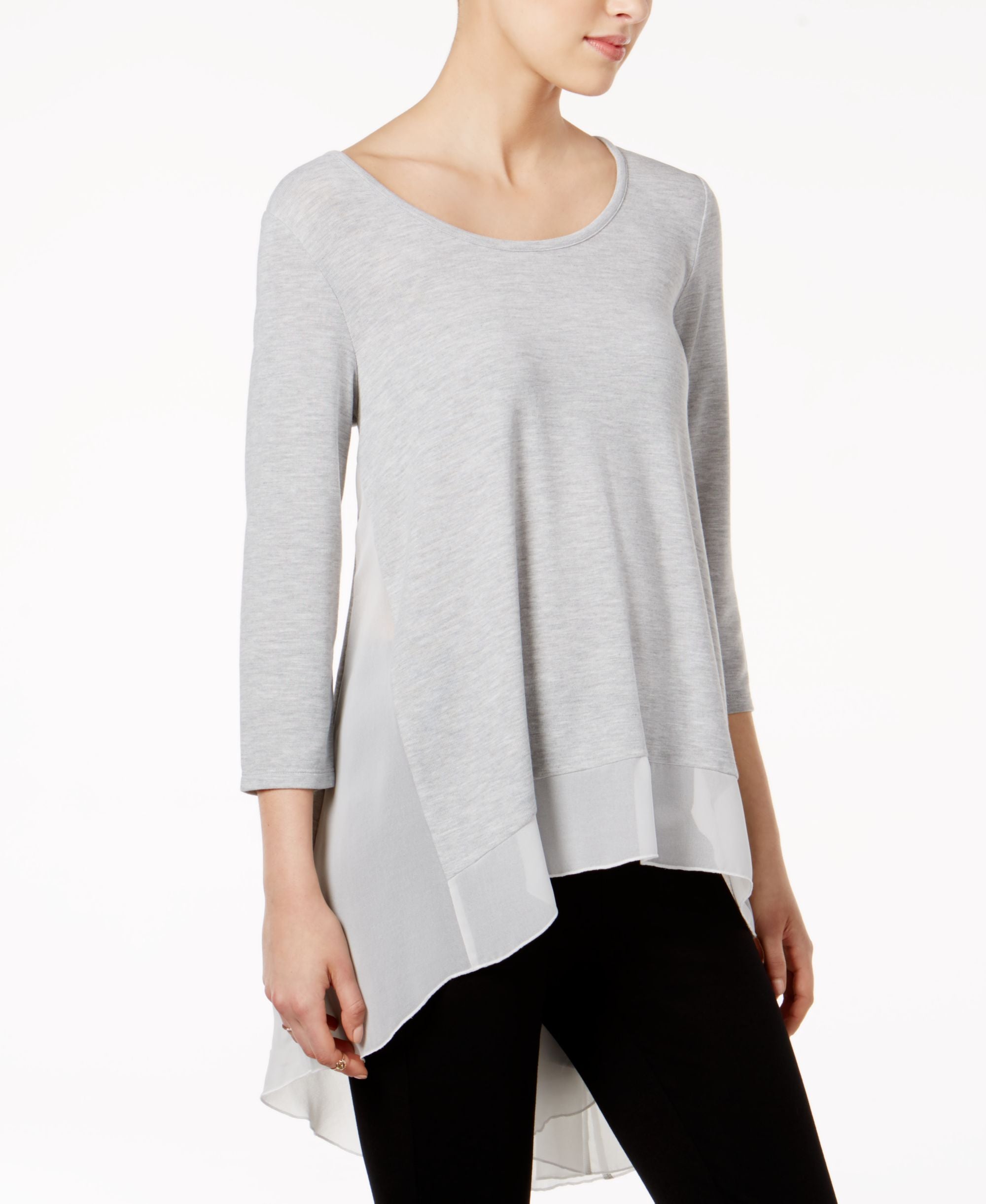 Bar III High Low Top