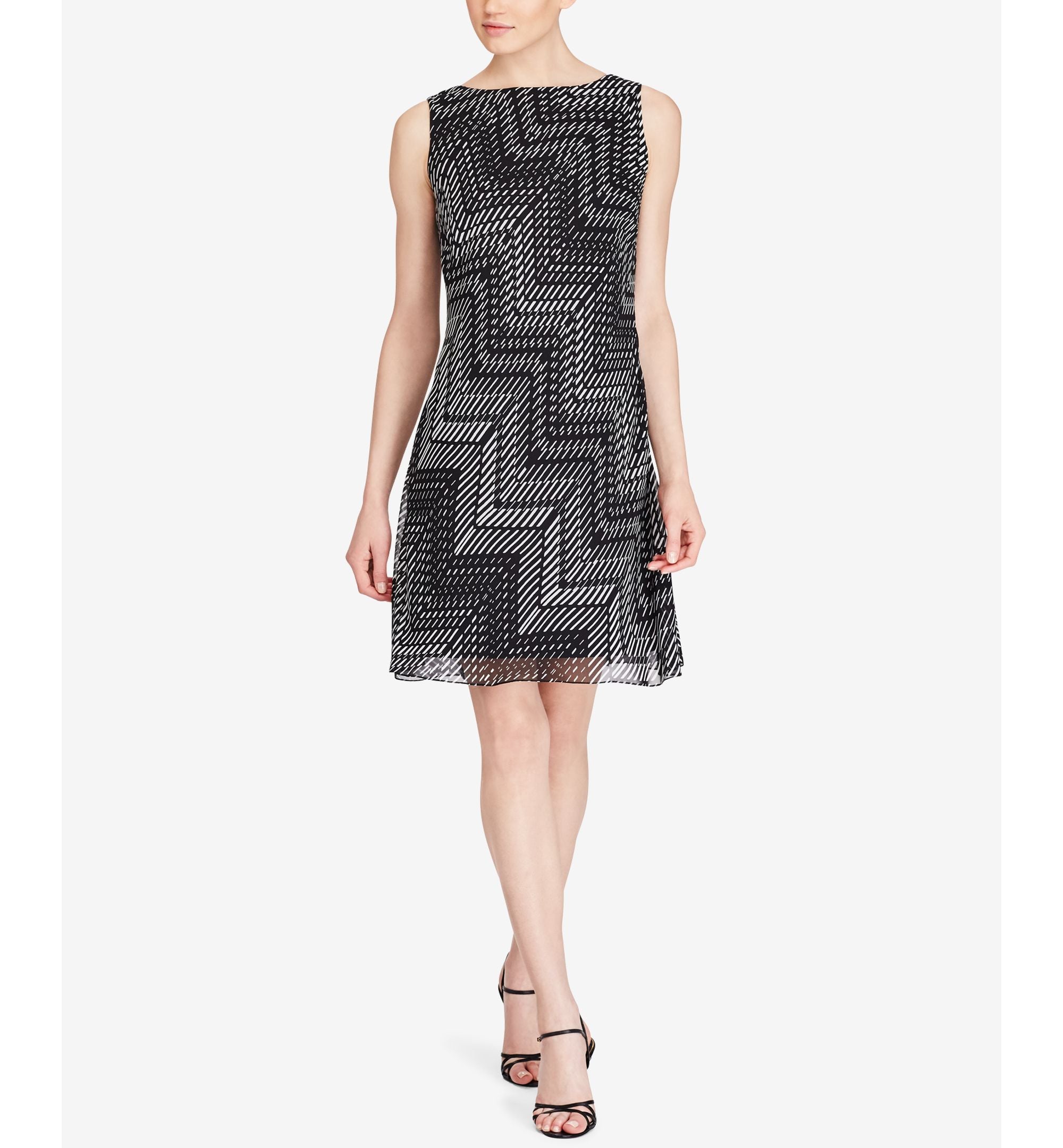 American Living Printed Georgette Dress