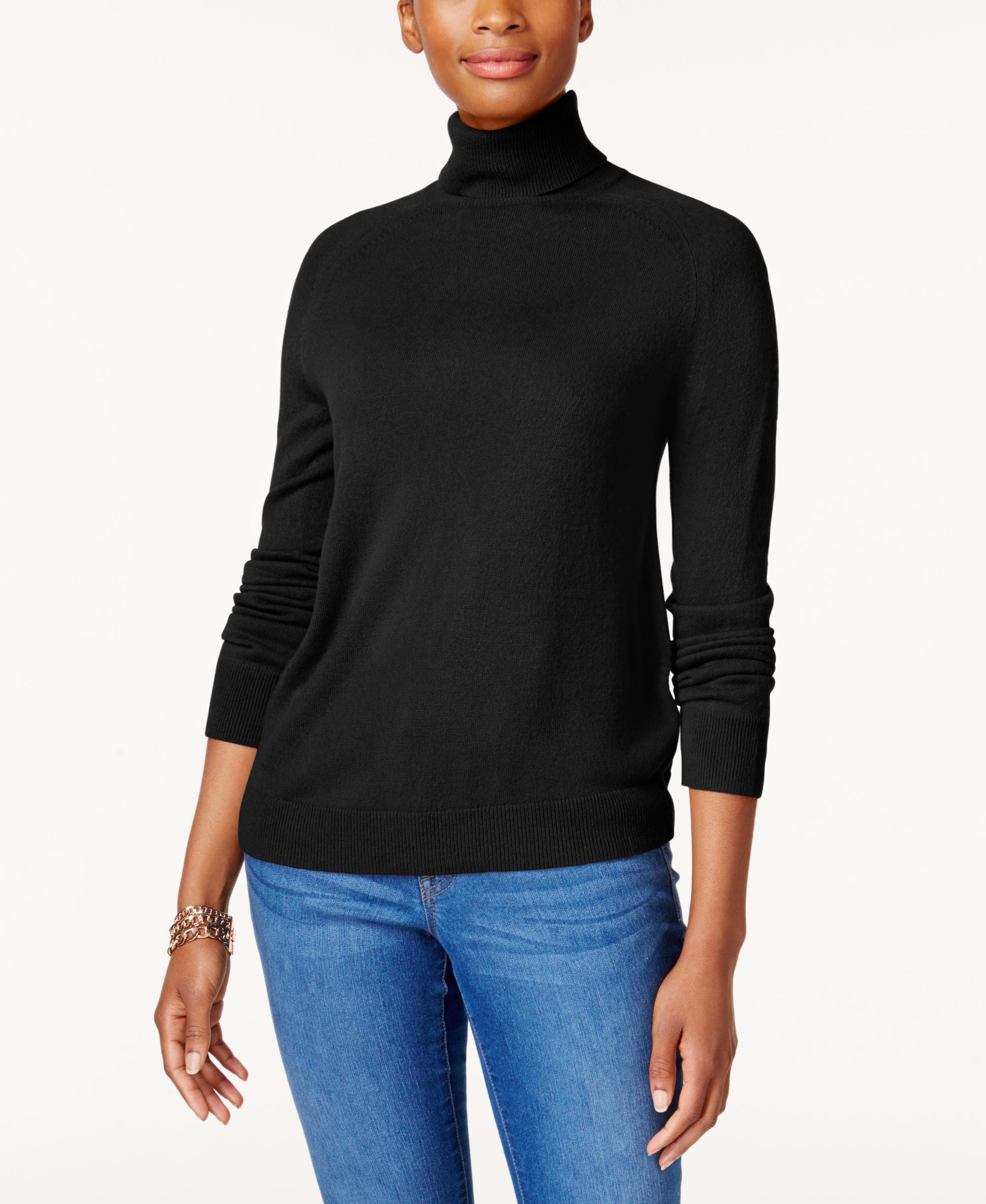 Karen Scott Luxsoft Turtleneck Sweater